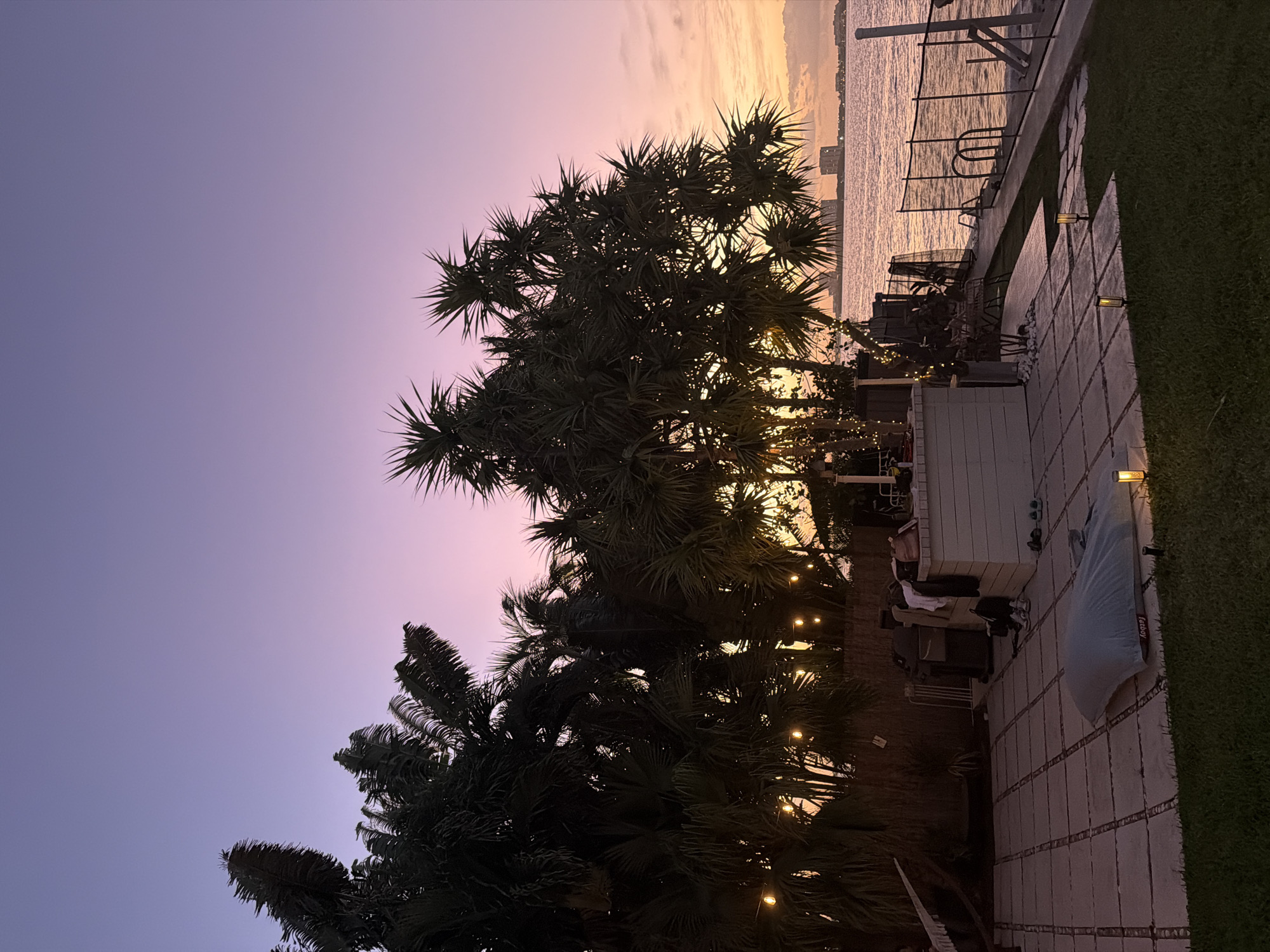 Sunset captured by witnesses in Miami Beach