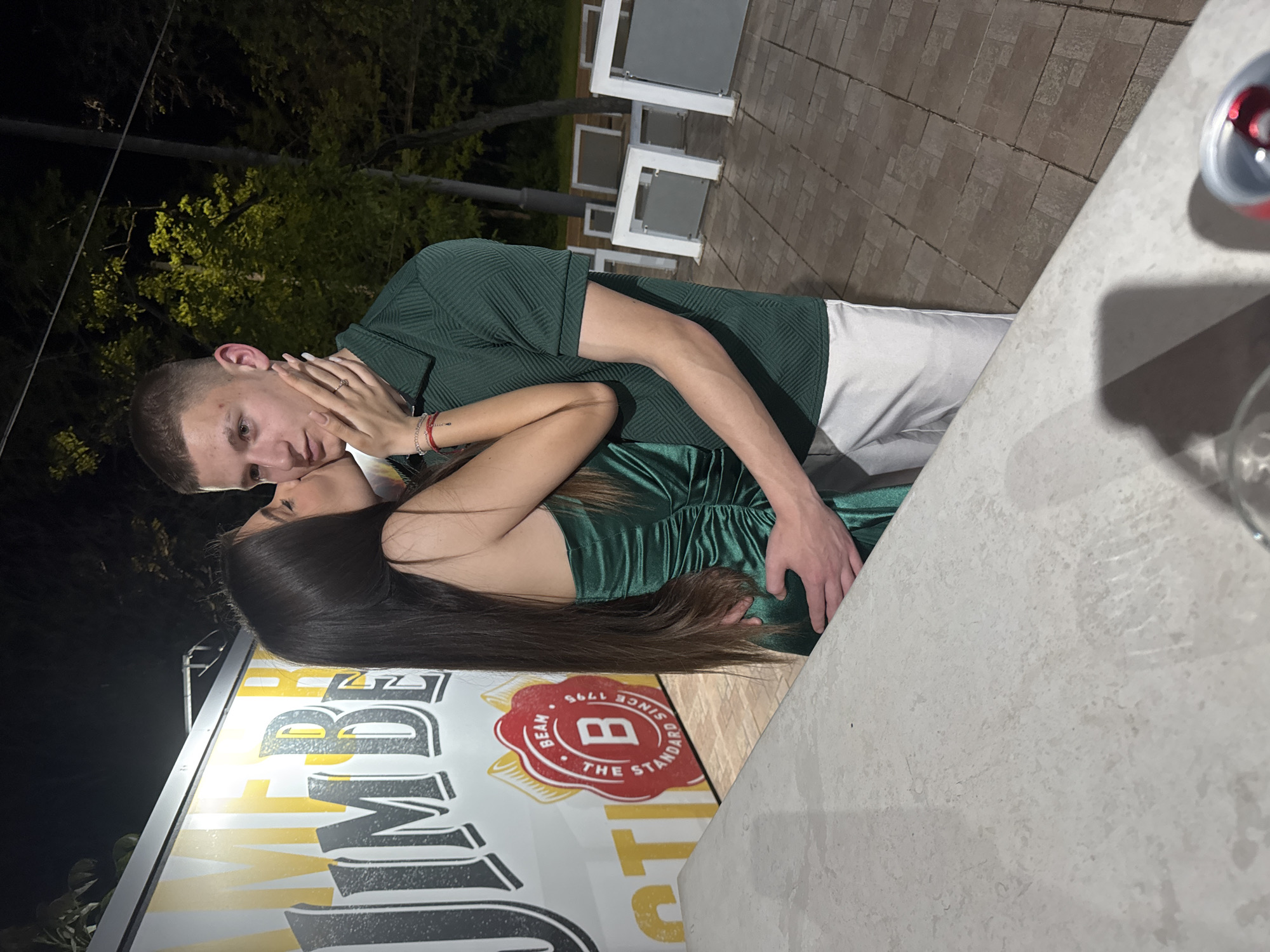 Couple documents late-night date across multiple Sliven locations