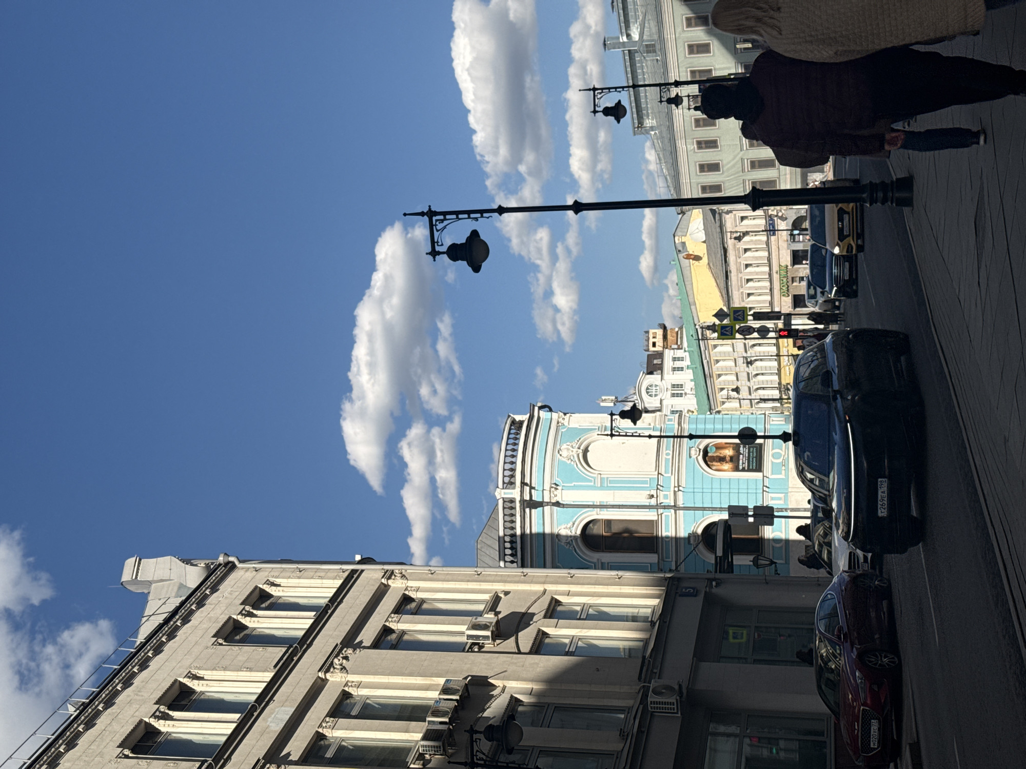 Moscow witness documents street scenes and restaurant interior