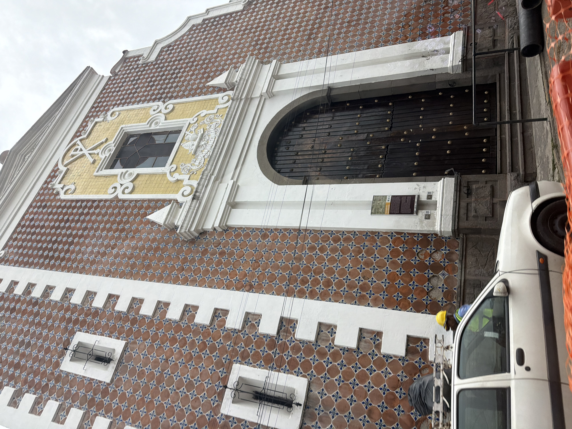 Colonial architecture documented in historic Puebla, Mexico