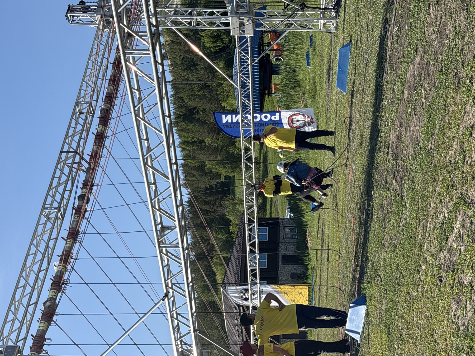 Obstacle course competition held in Khvalynsk, Russia