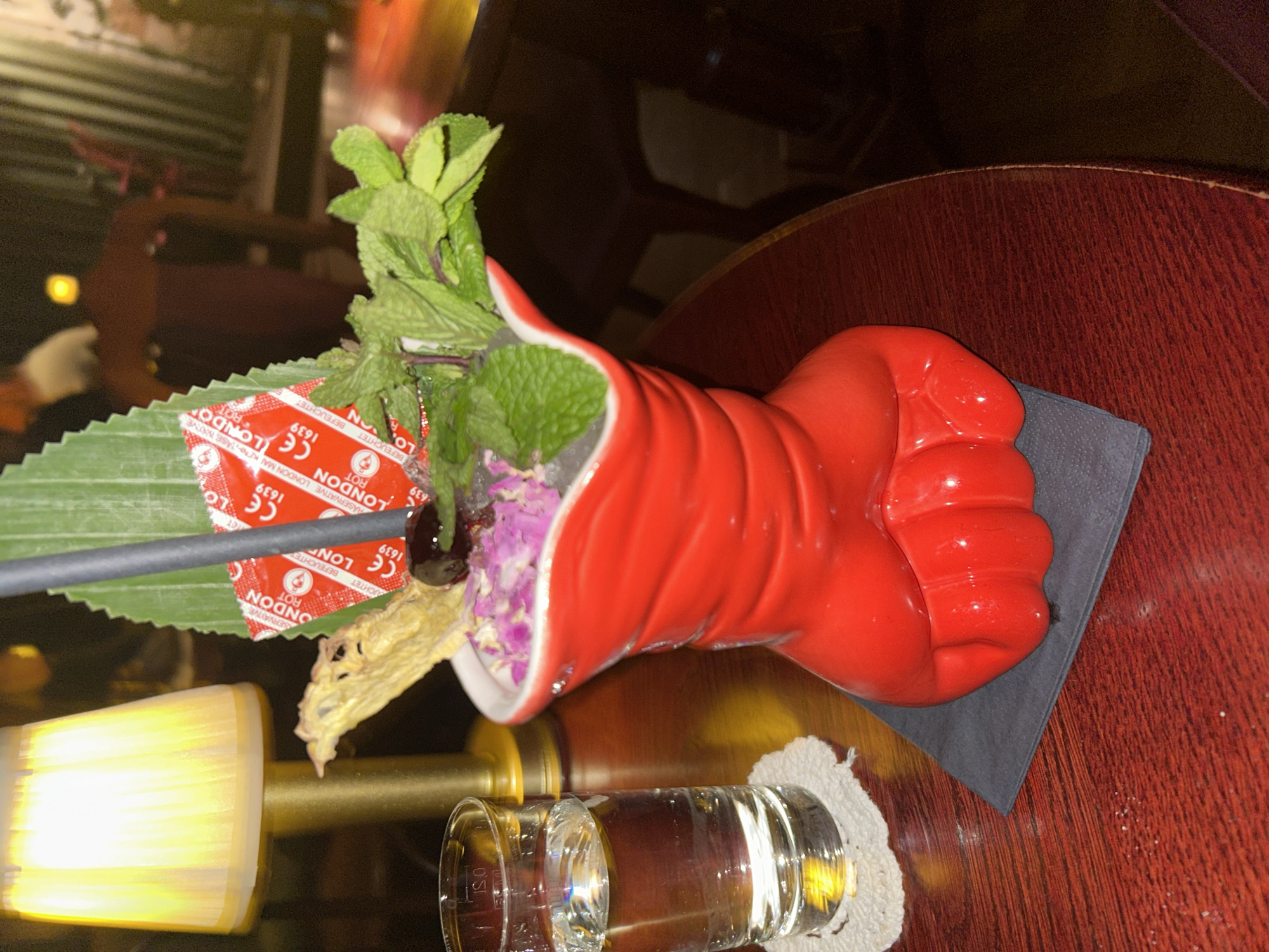 Berlin bar serves cocktails in novelty themed glassware