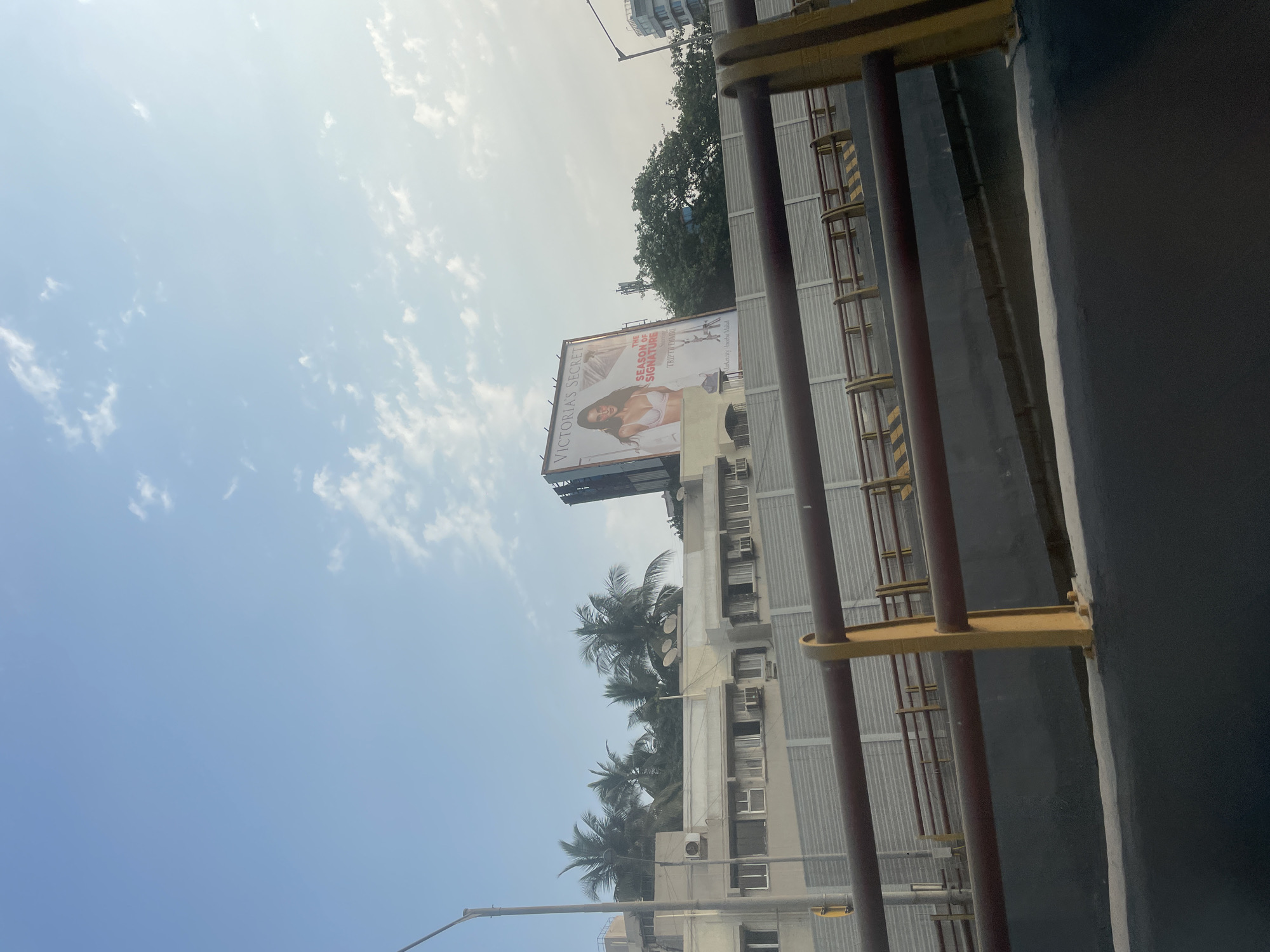 Victoria's Secret billboard spotted on Mumbai building rooftop