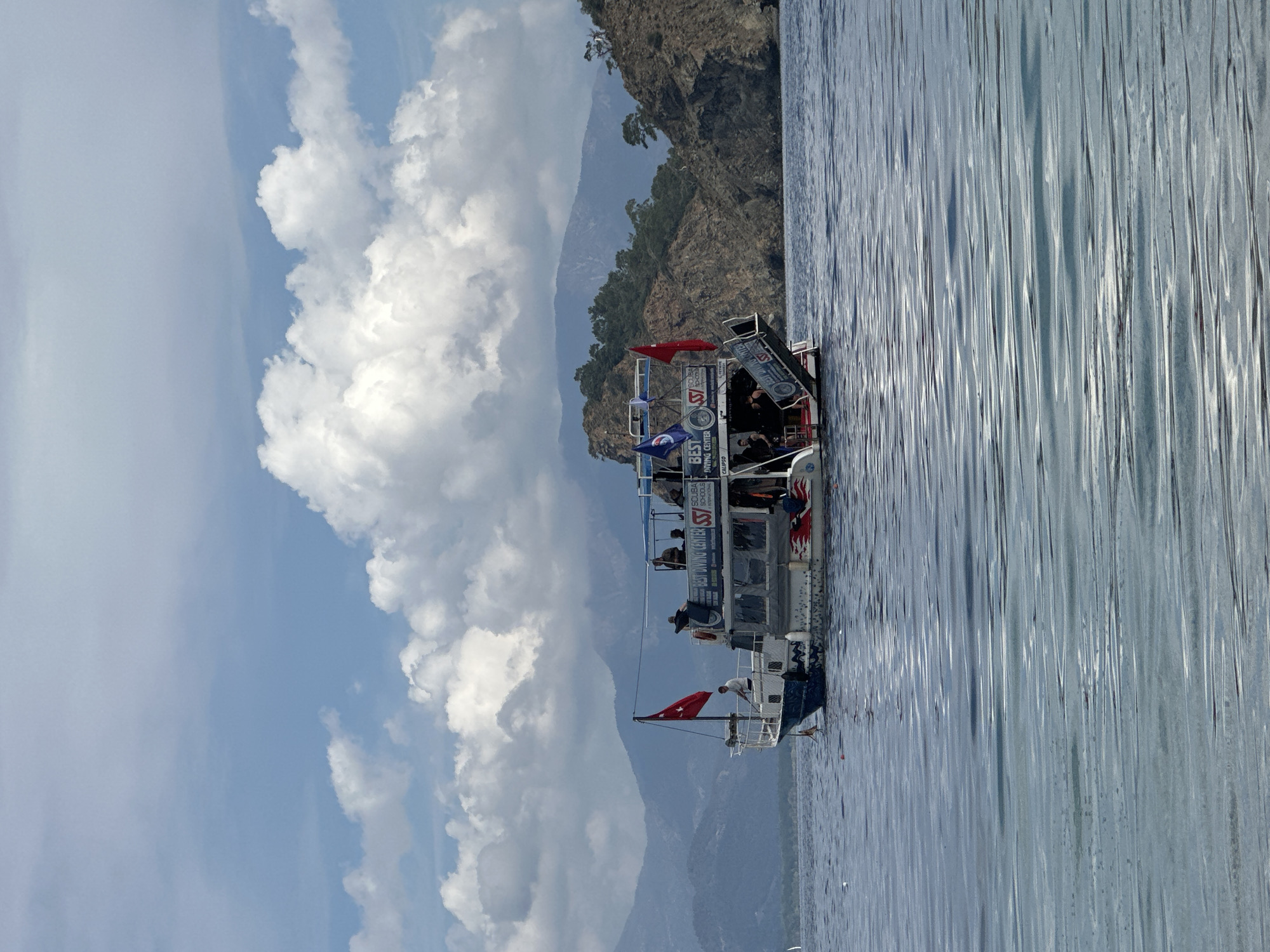 Diving boat CALIPSO spotted cruising Turkish coastal waters