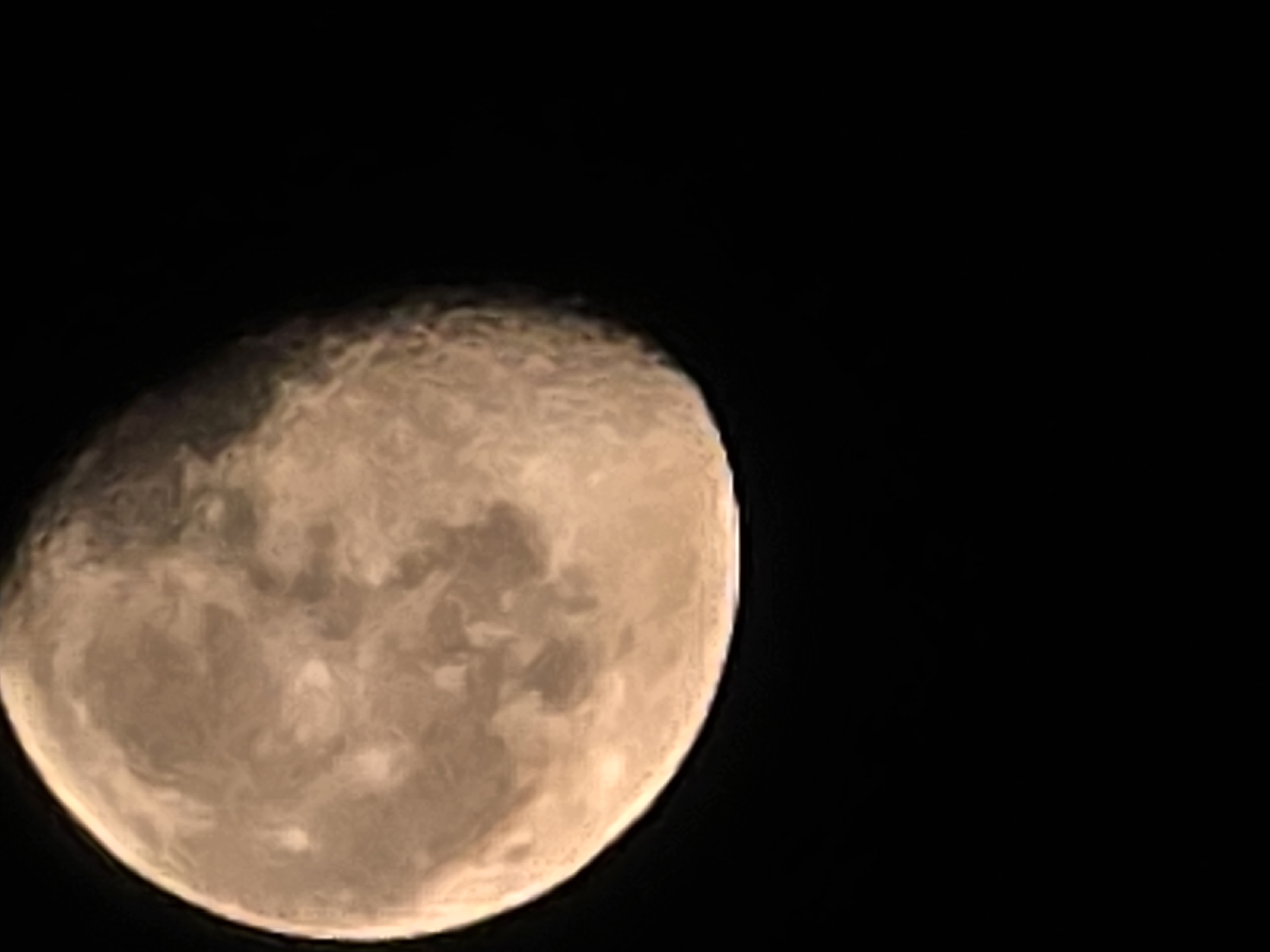 Close-up moon photography session from Yambol, Bulgaria