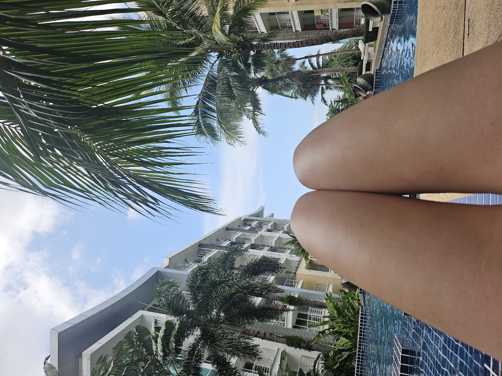 Lazy poolside afternoon at a Kathu resort