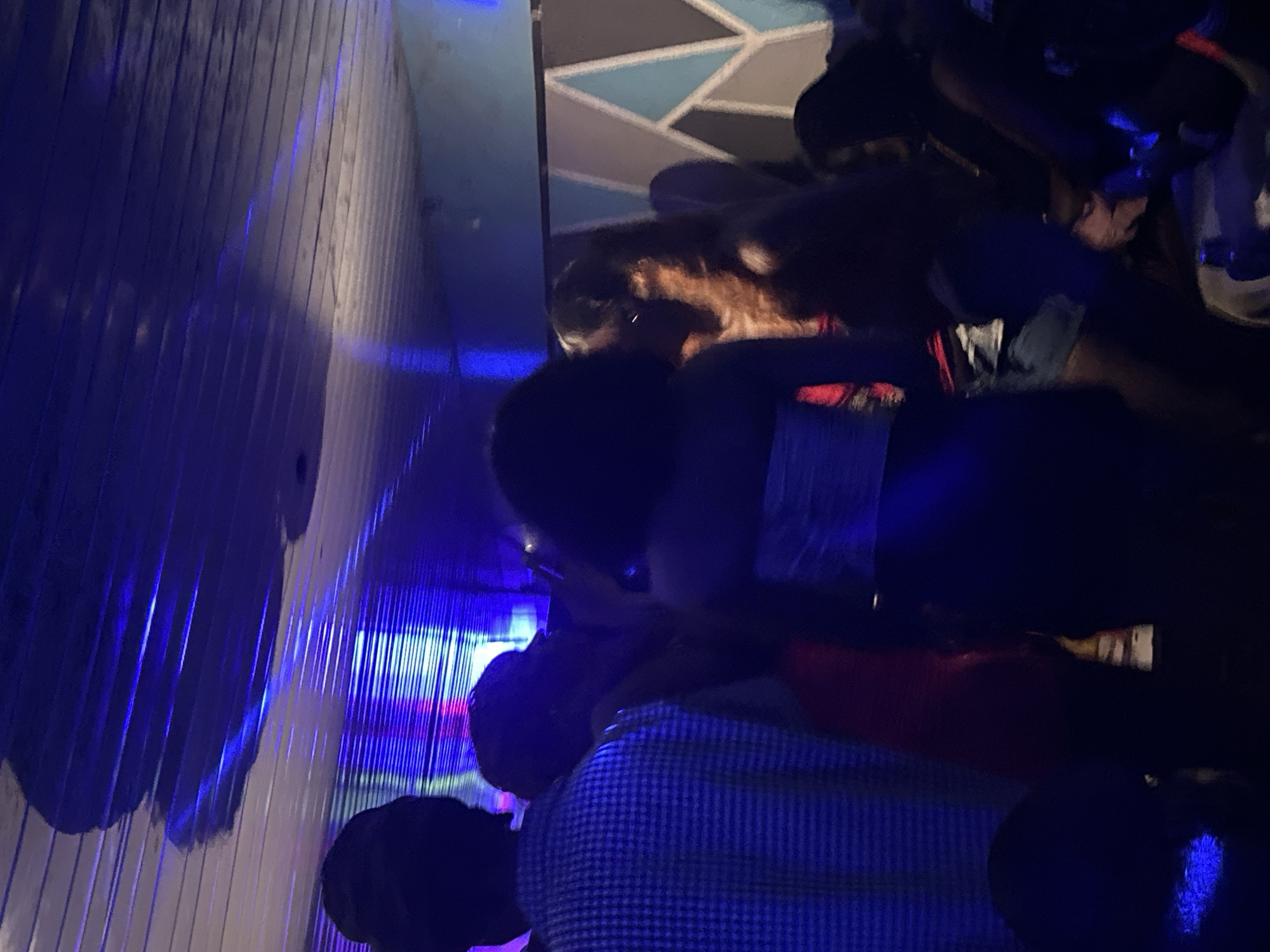 Night crowd fills Swiss Arena in Durumi, Nigeria