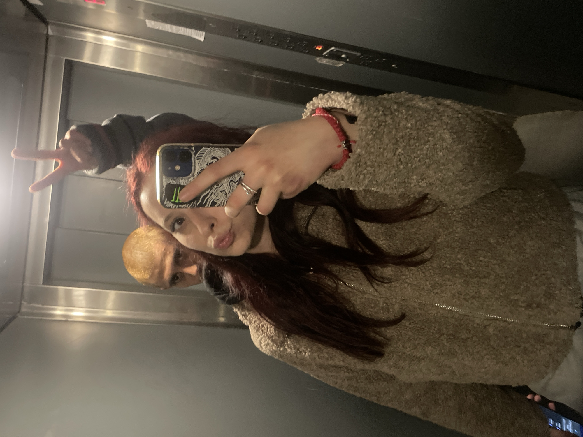 Couple Takes Late-Night Elevator Selfie in Pernik, Bulgaria