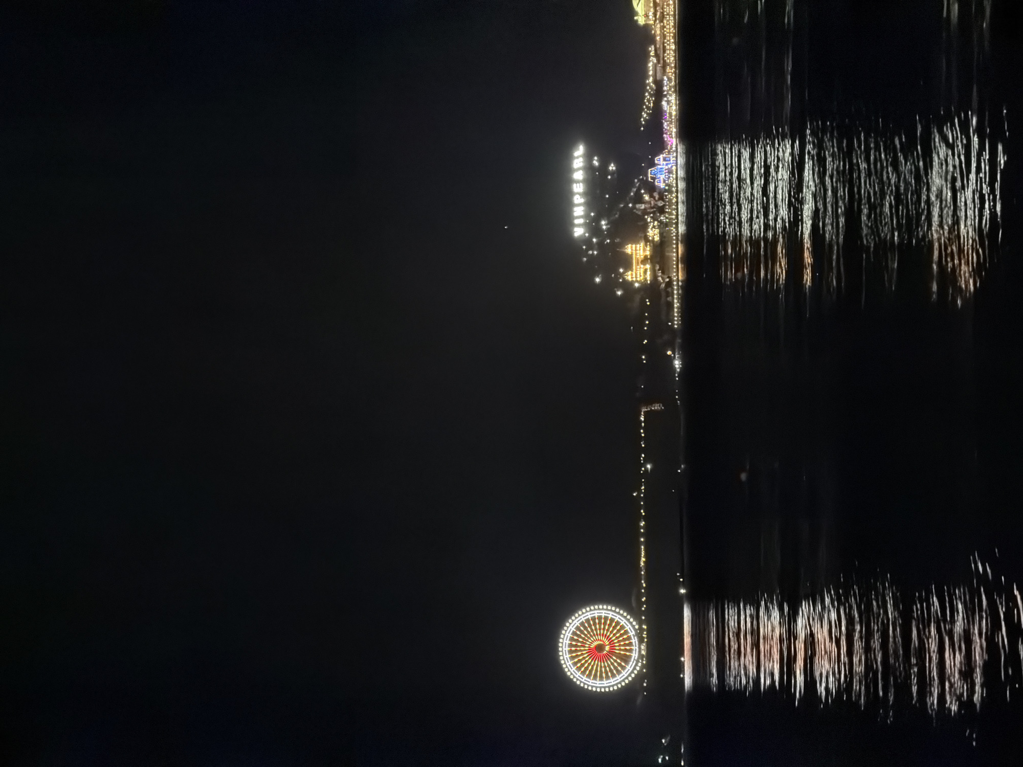 Nighttime coastal scenes documented across Nha Trang Ward, Vietnam
