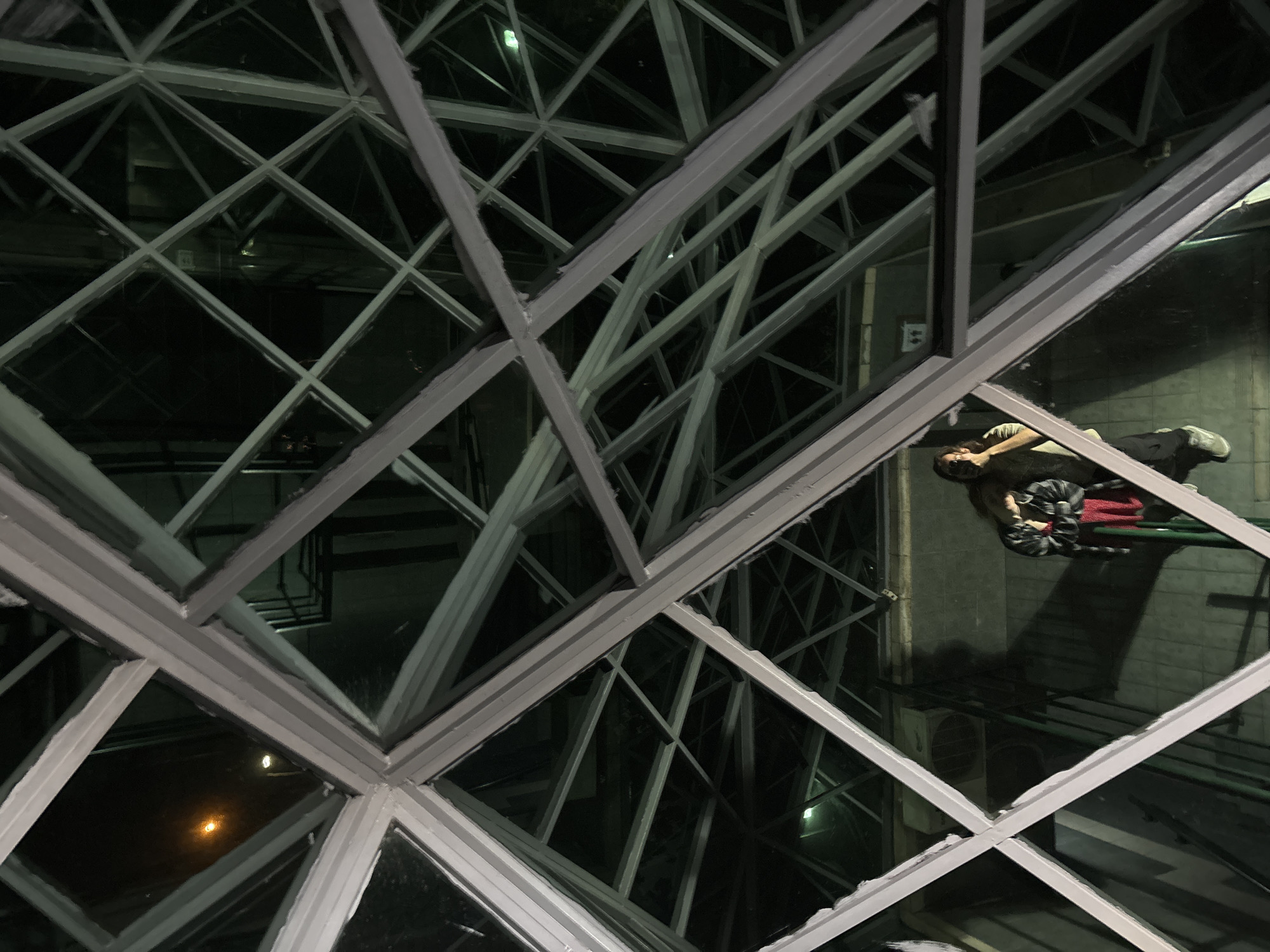 Modern geometric architecture documented in Podgorica, Montenegro