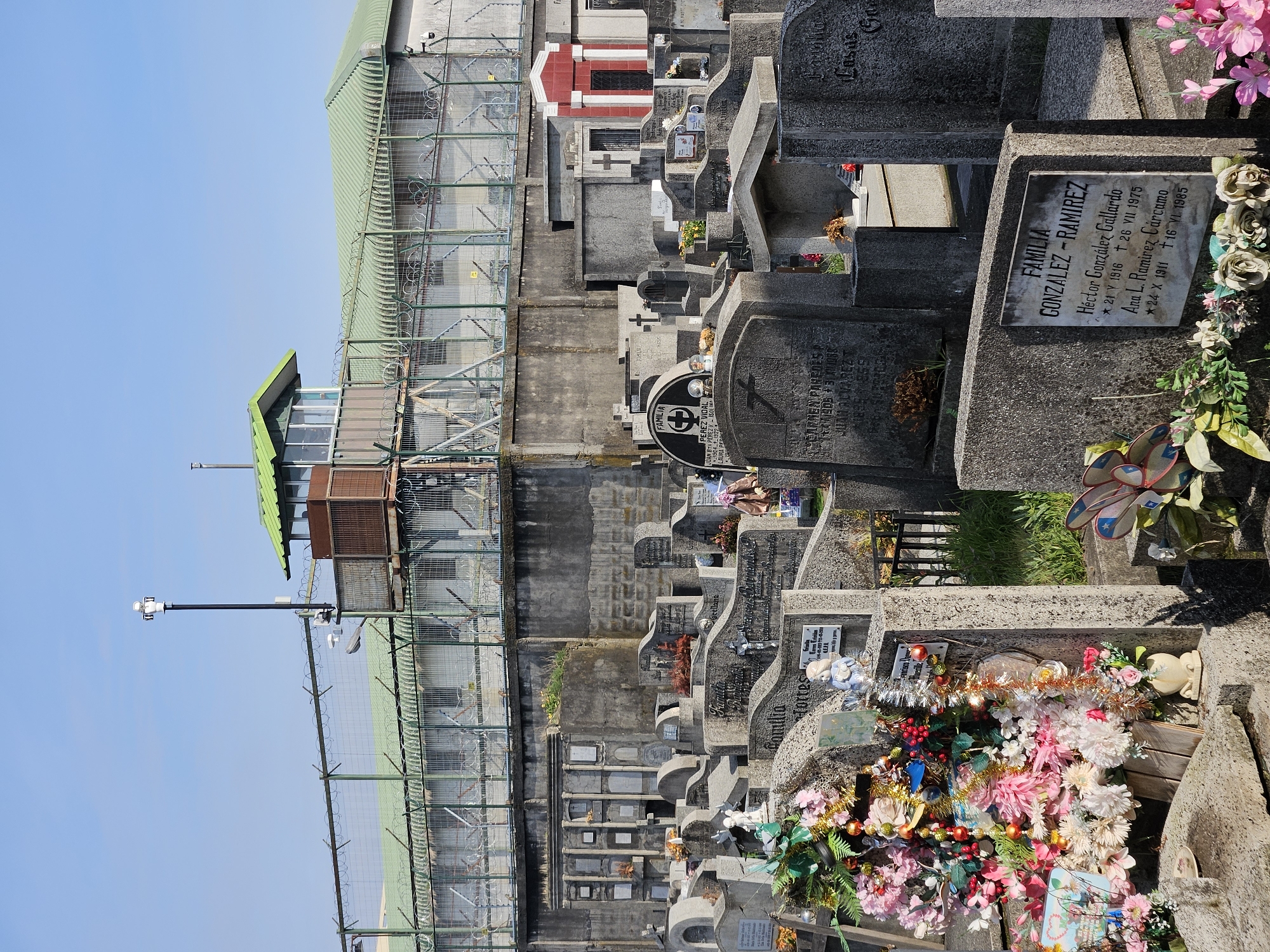 Witness documents historic cemetery in Osorno, Chile
