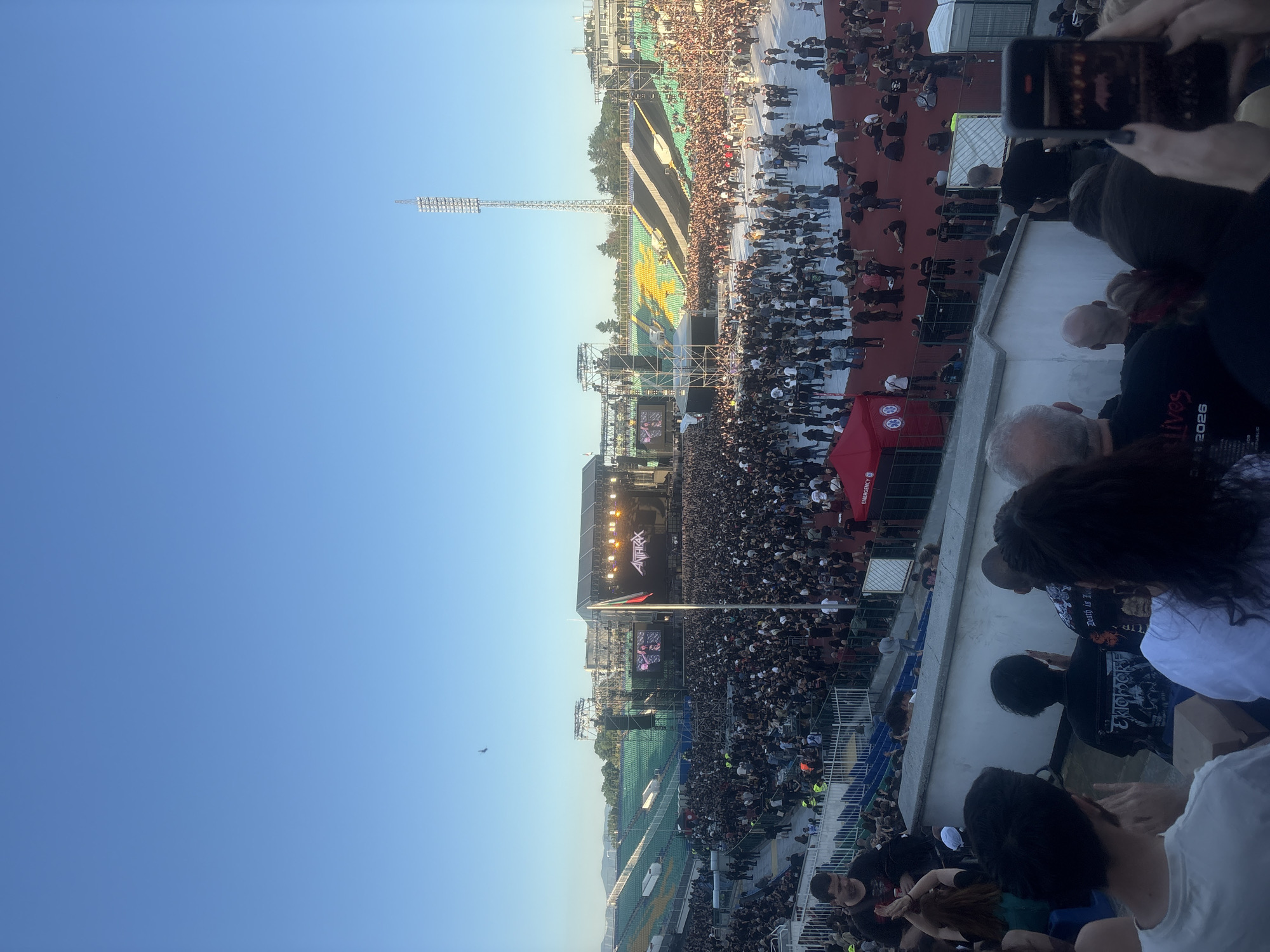 Anthrax draws packed crowd at Sofia outdoor concert
