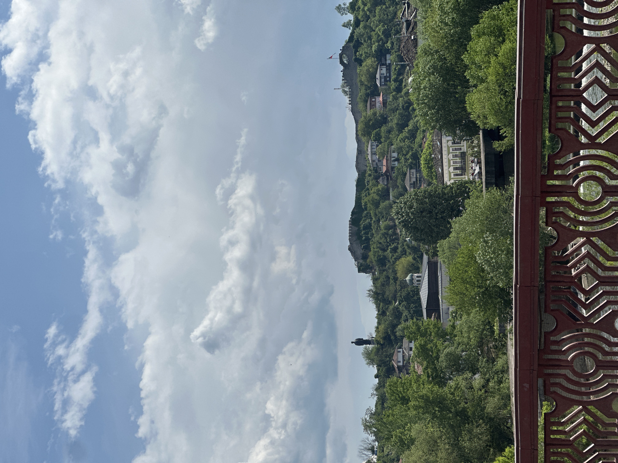 Tourist documents sights and meal during afternoon in Lovech