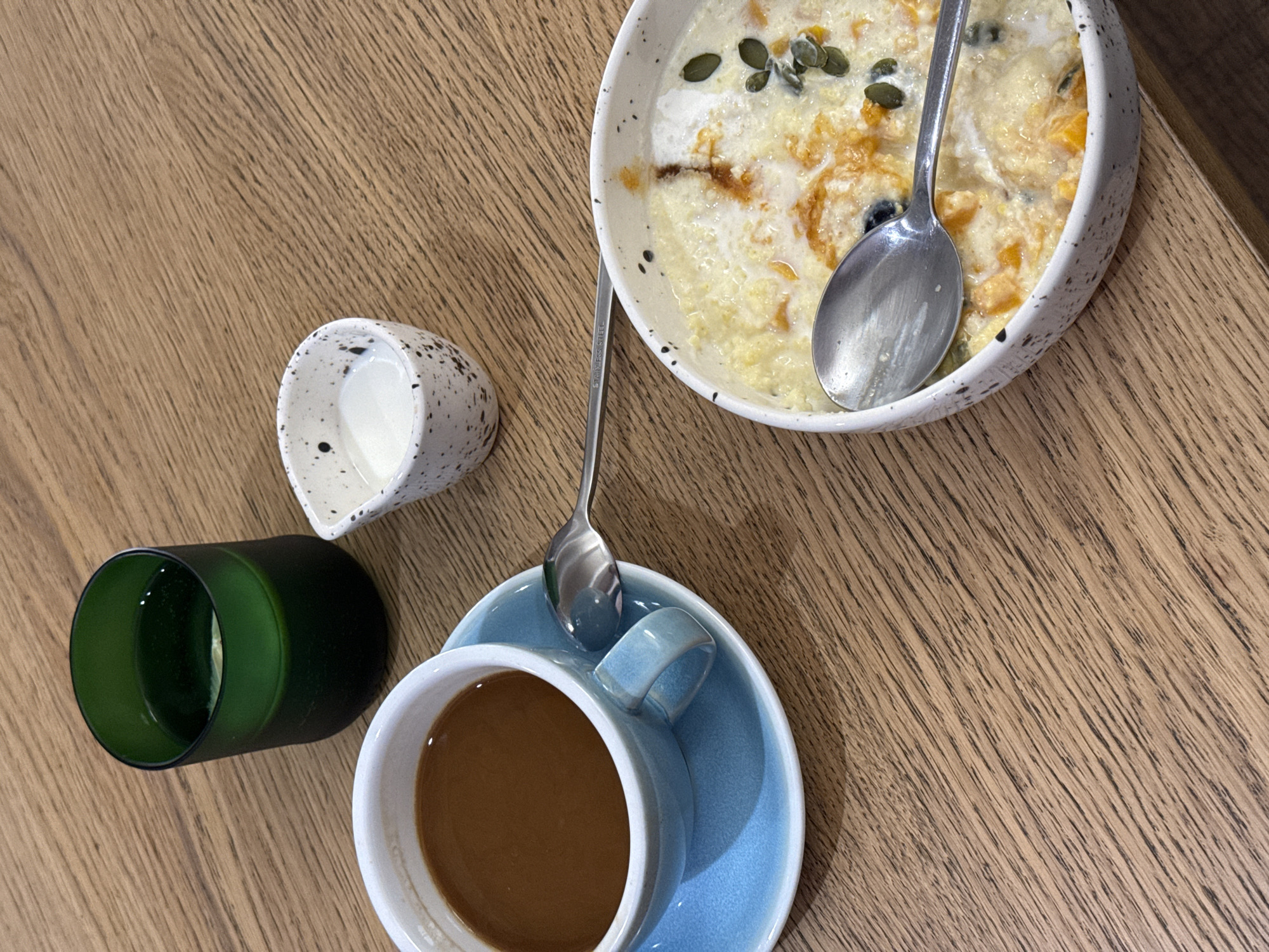 Morning breakfast scene documented in Chita, Russia