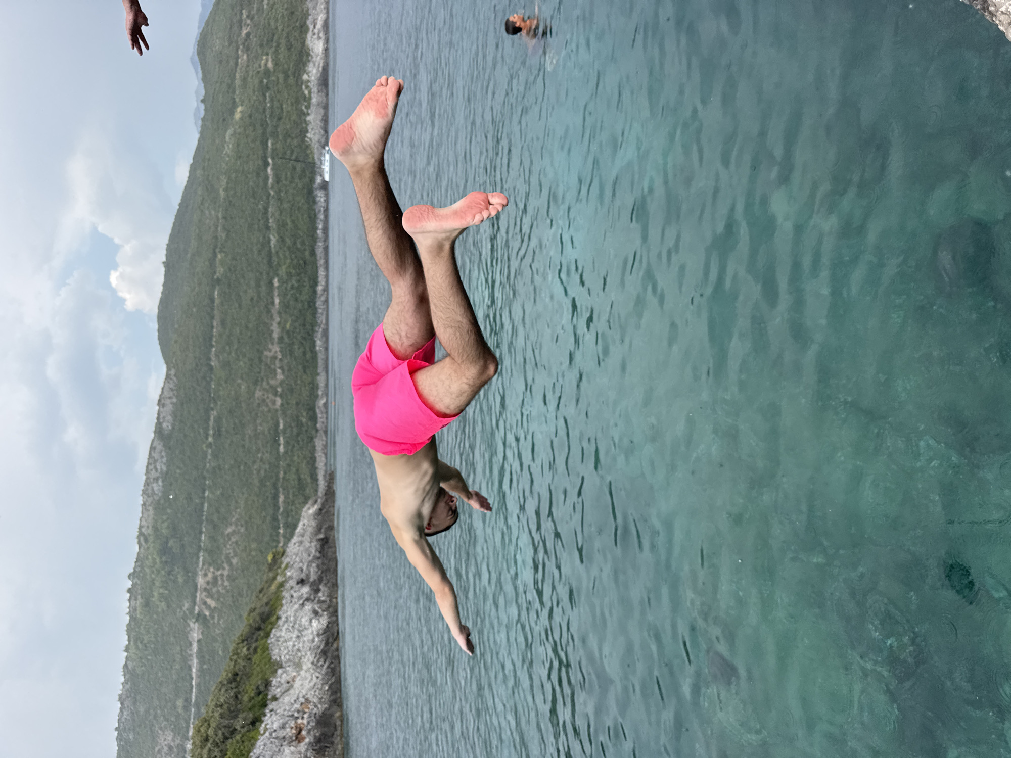 Lazy summer afternoon on Montenegro's Adriatic coast