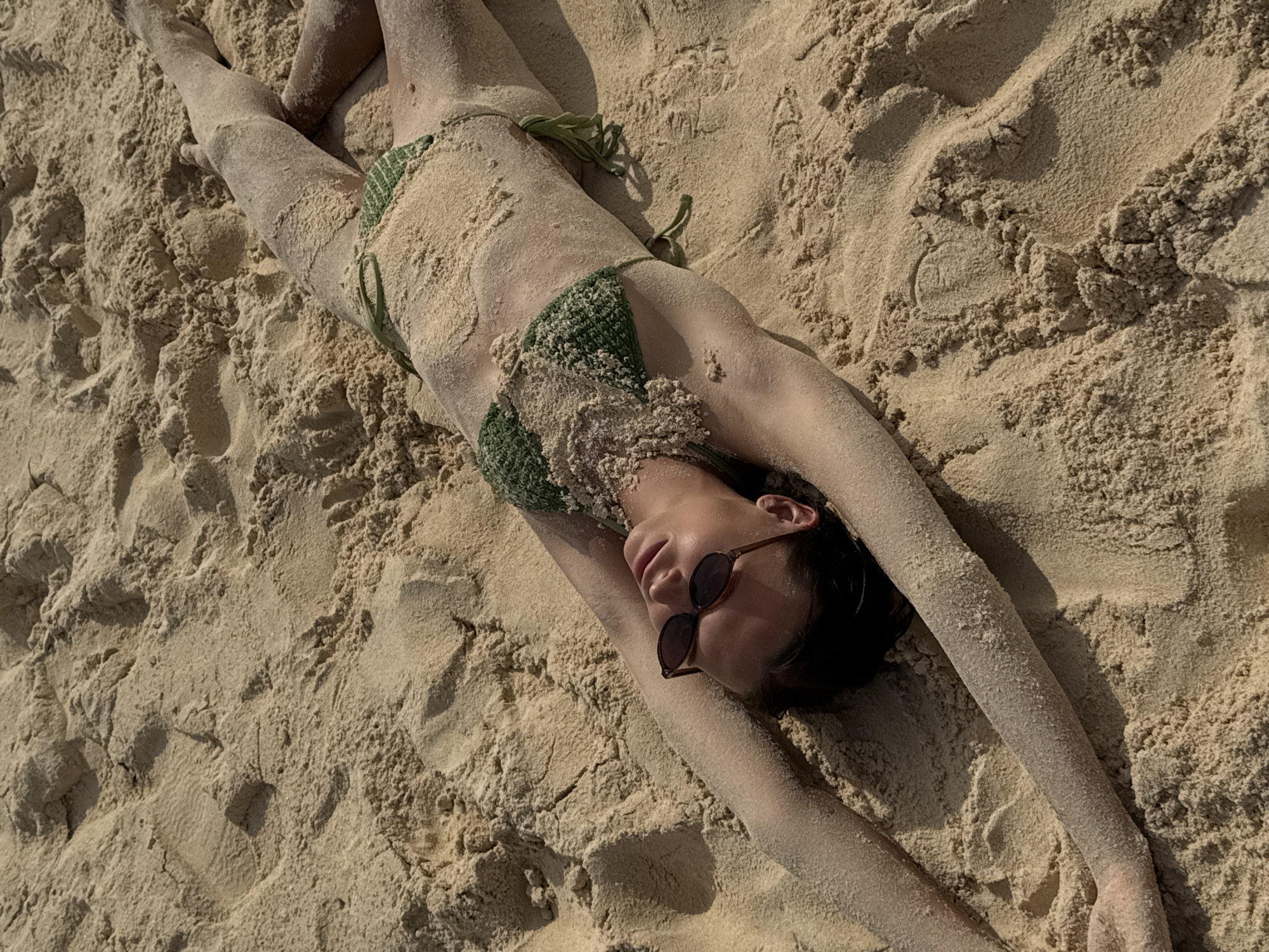 Early morning beach activities captured in General Luna