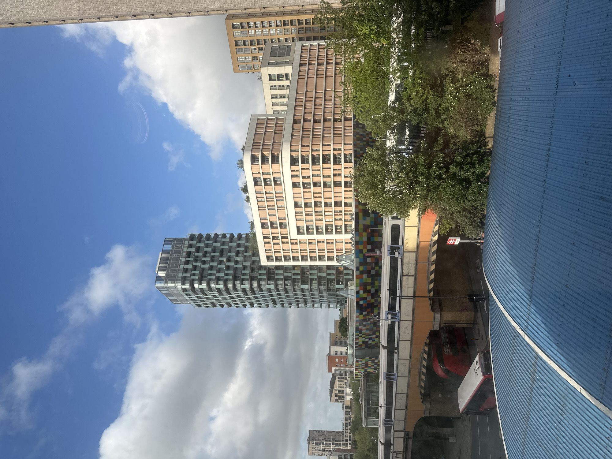 Morning London street walk captures murals, shops, selfie