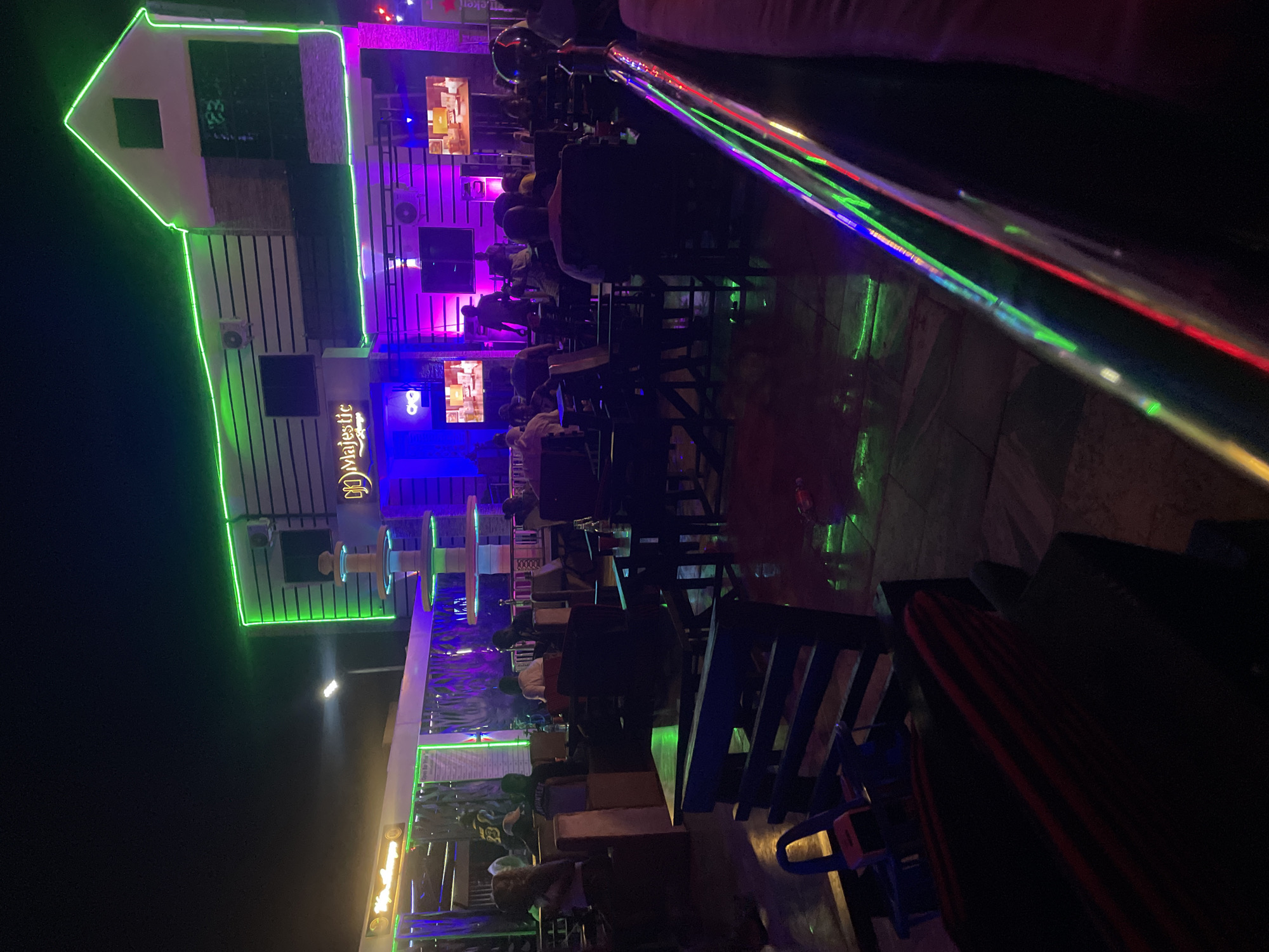 Evening social activity captured at TM Majestic bar, Tumfure Nigeria