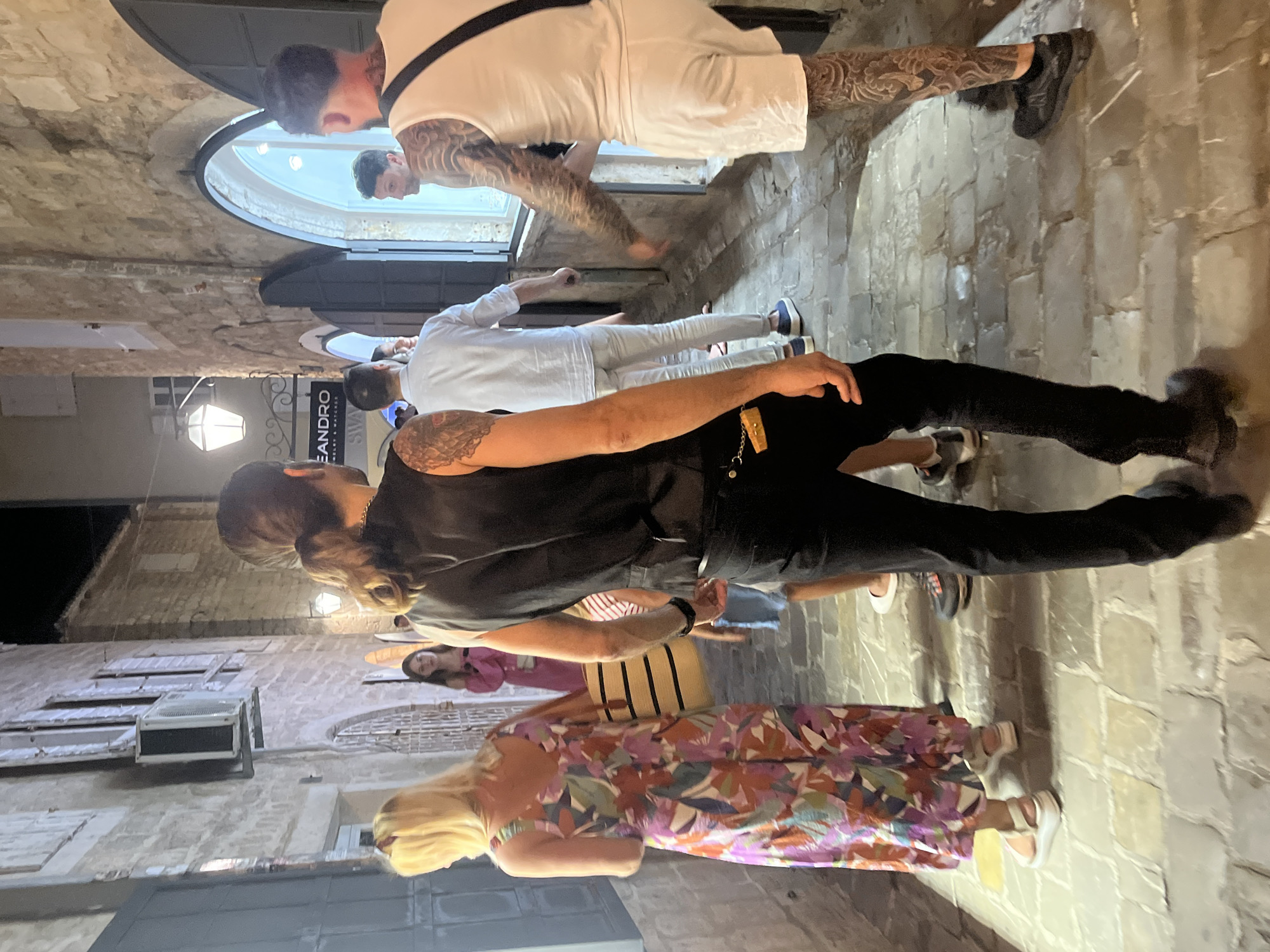 Night out in Budva's Old Town streets and restaurants