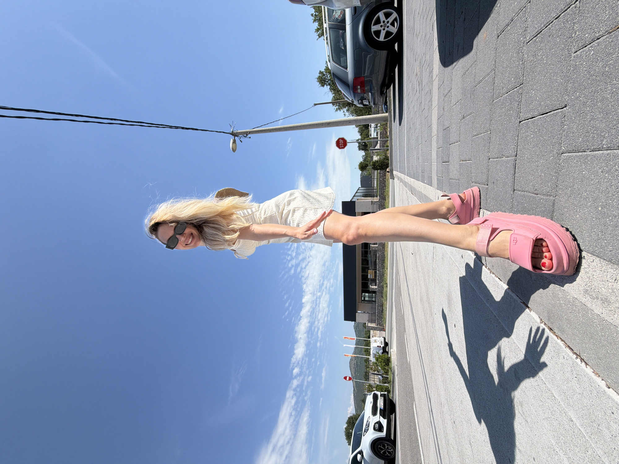 Woman in white dress spotted around Bigor, Montenegro