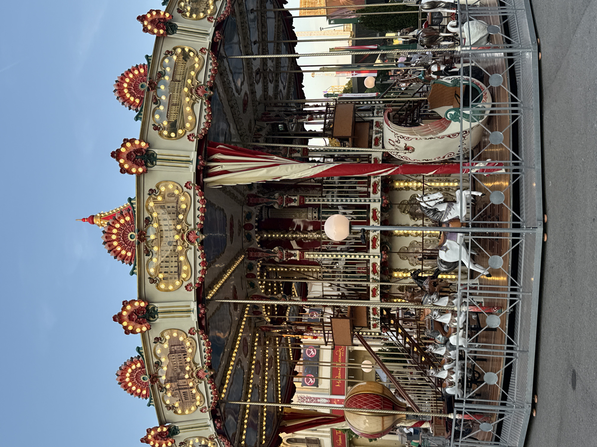 A summer evening spinning through Vienna's Prater fairground