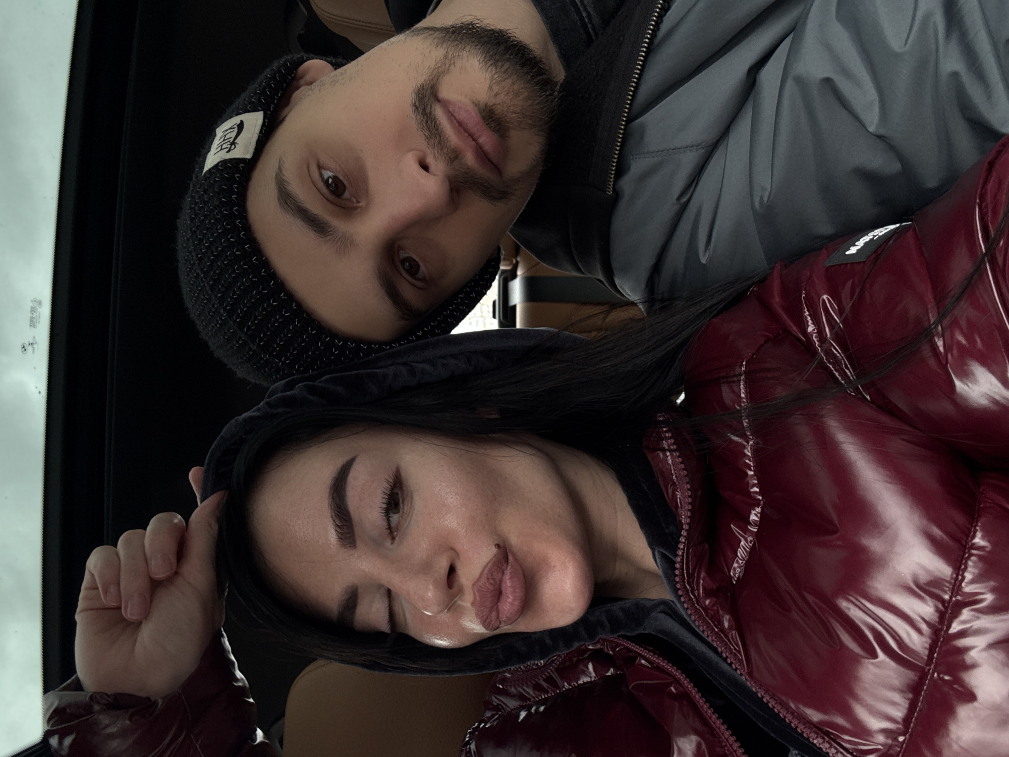 Two people observed in car in Krasnoyarsk, Russia