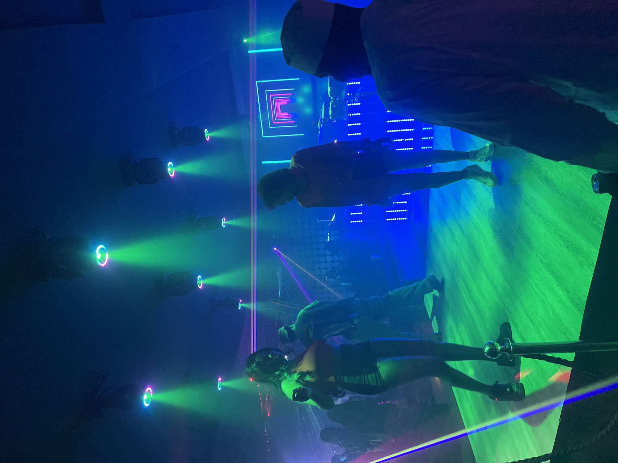 Late night activity captured at Zanzi nightclub venue