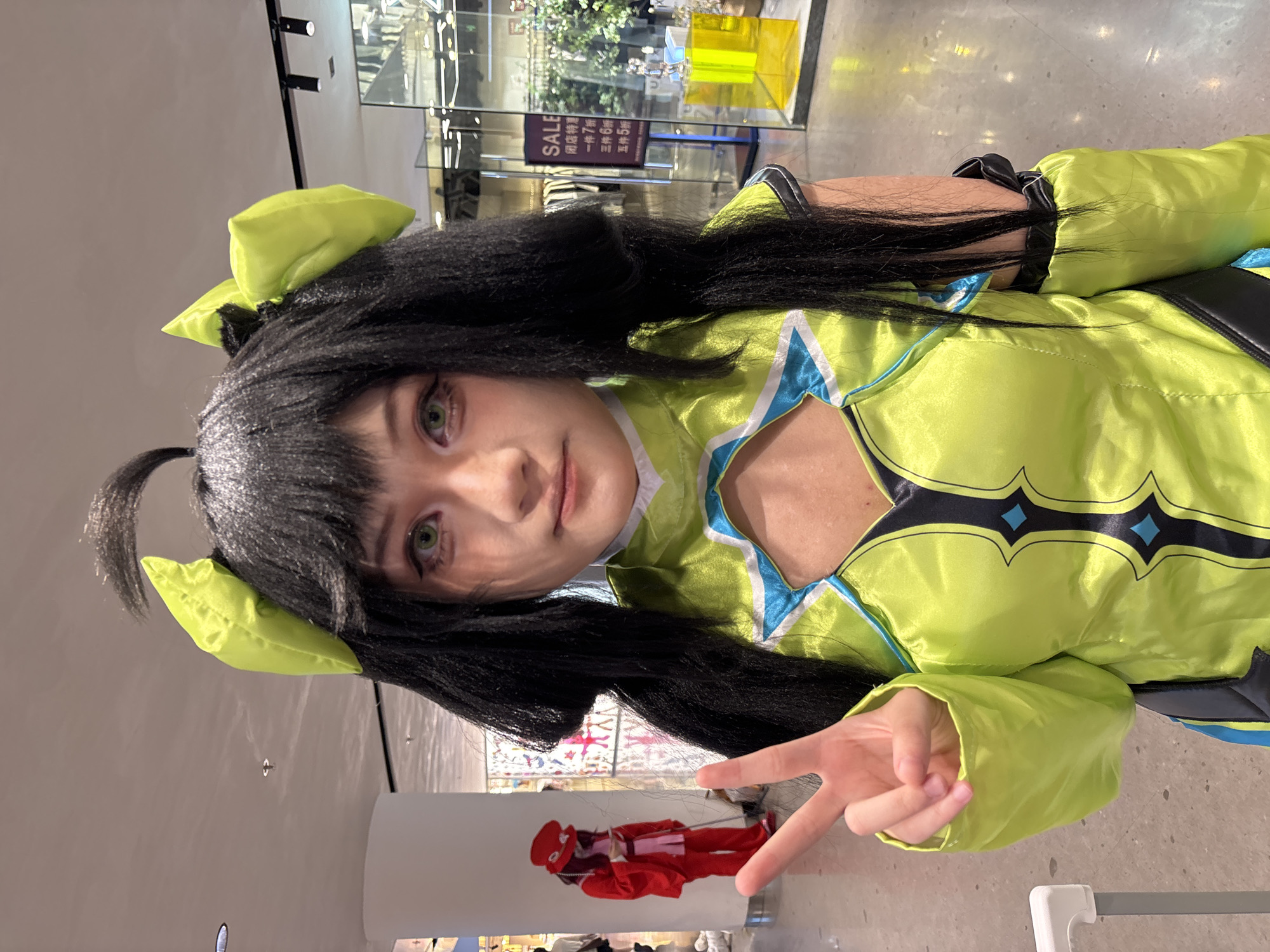 Cosplayers gather for late-night convention activities in commercial venues