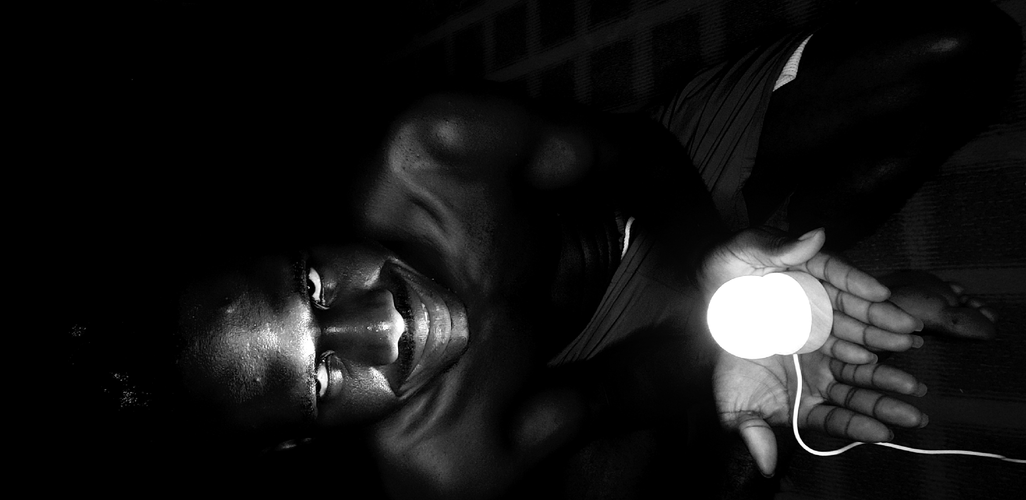 Person photographed resting indoors in Narayi, Nigeria