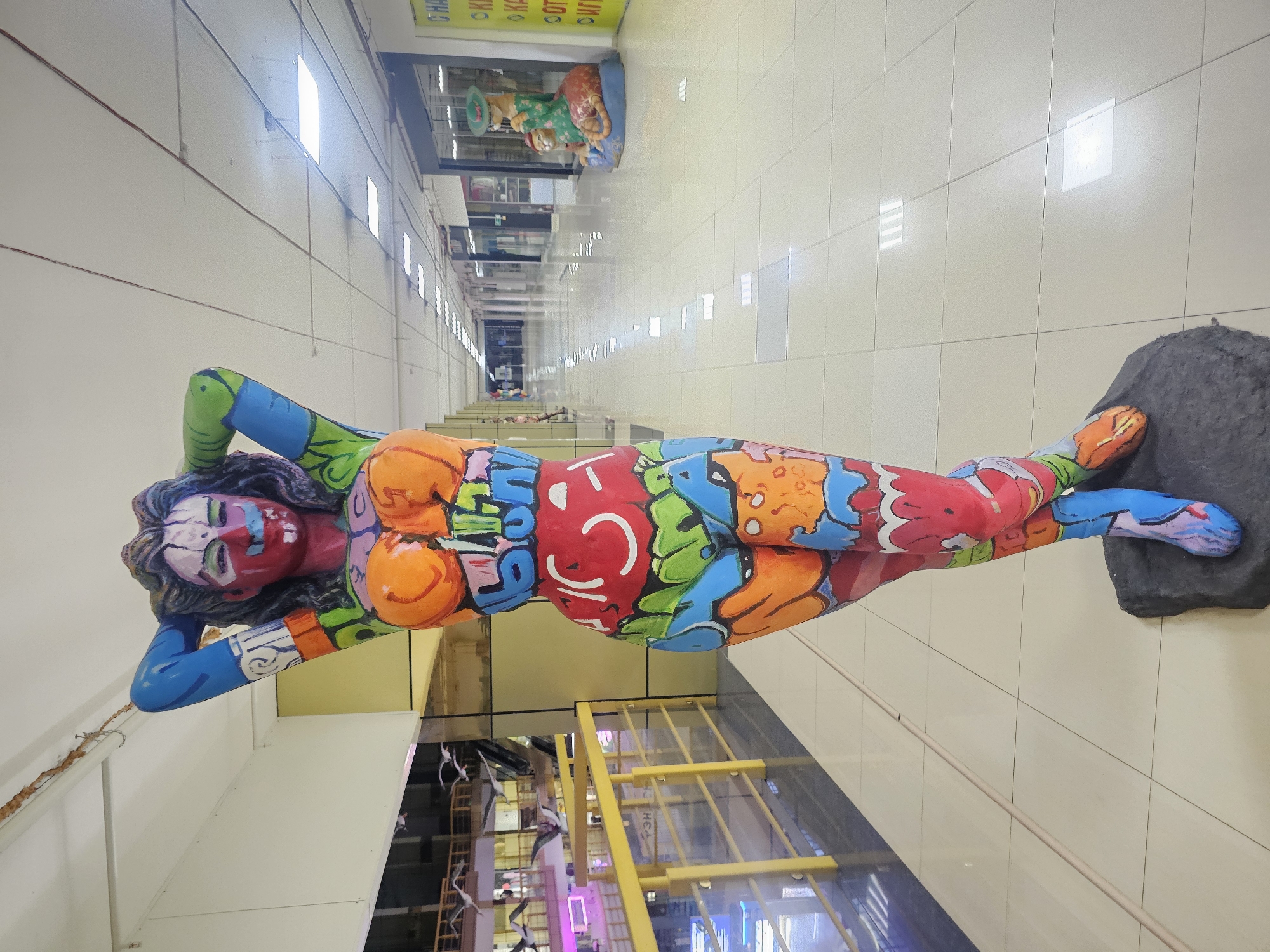 Nakhodka mall's wild sculpture collection, one quirky piece at a time
