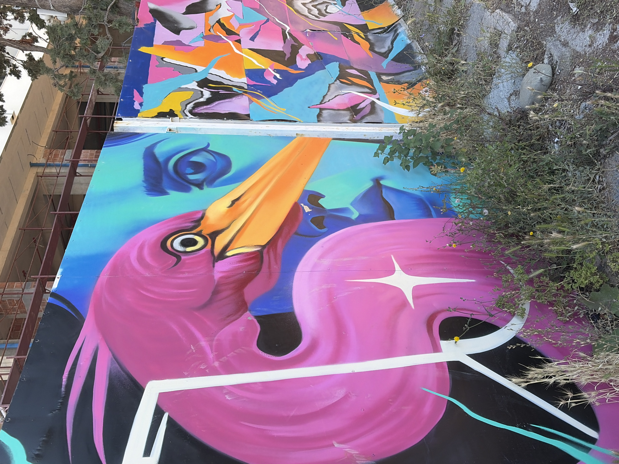 Street art documentation captured in Rafailovići Montenegro morning walkthrough