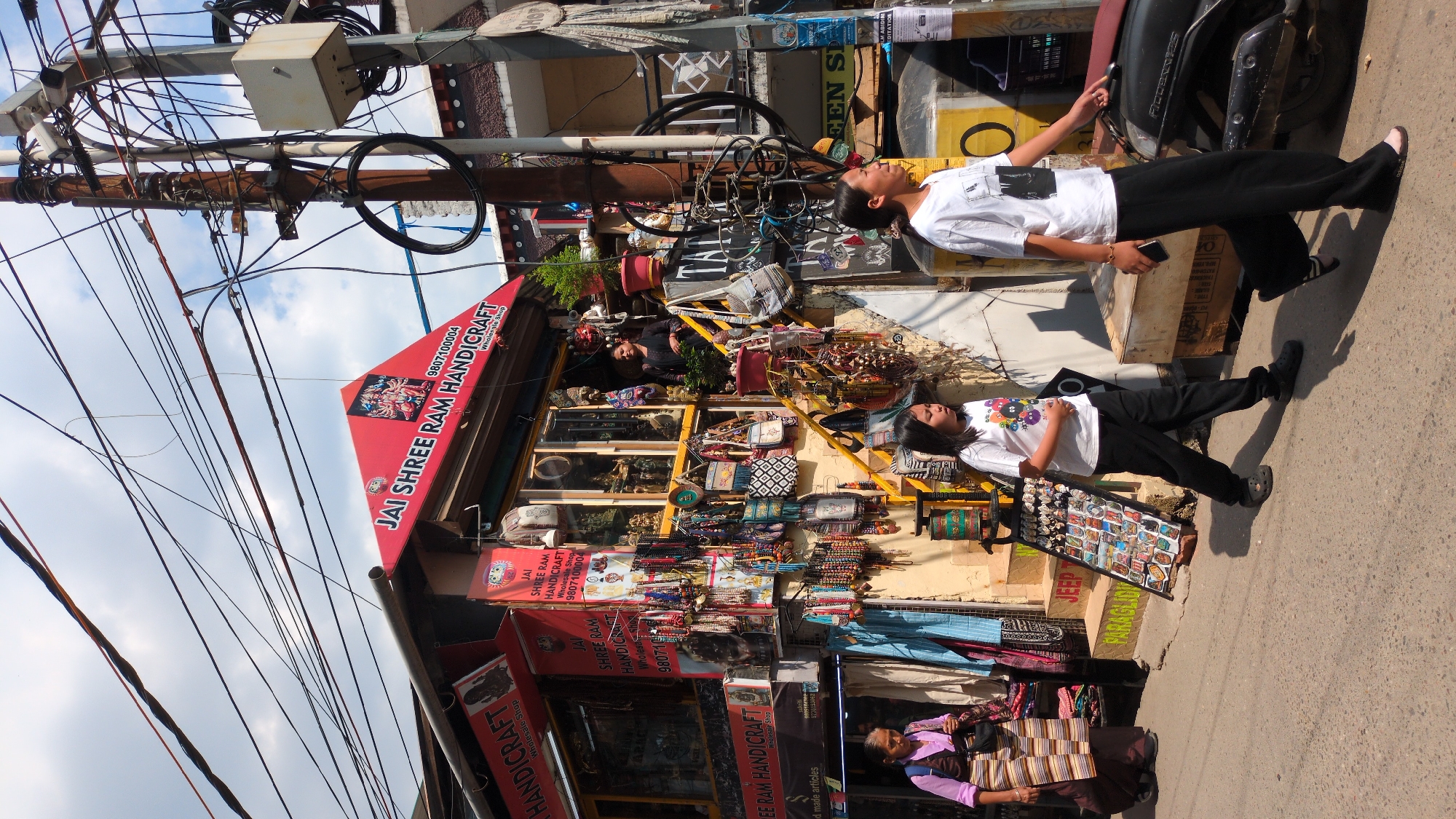 Morning life documented in Dharamkot and Bhagsu villages, India