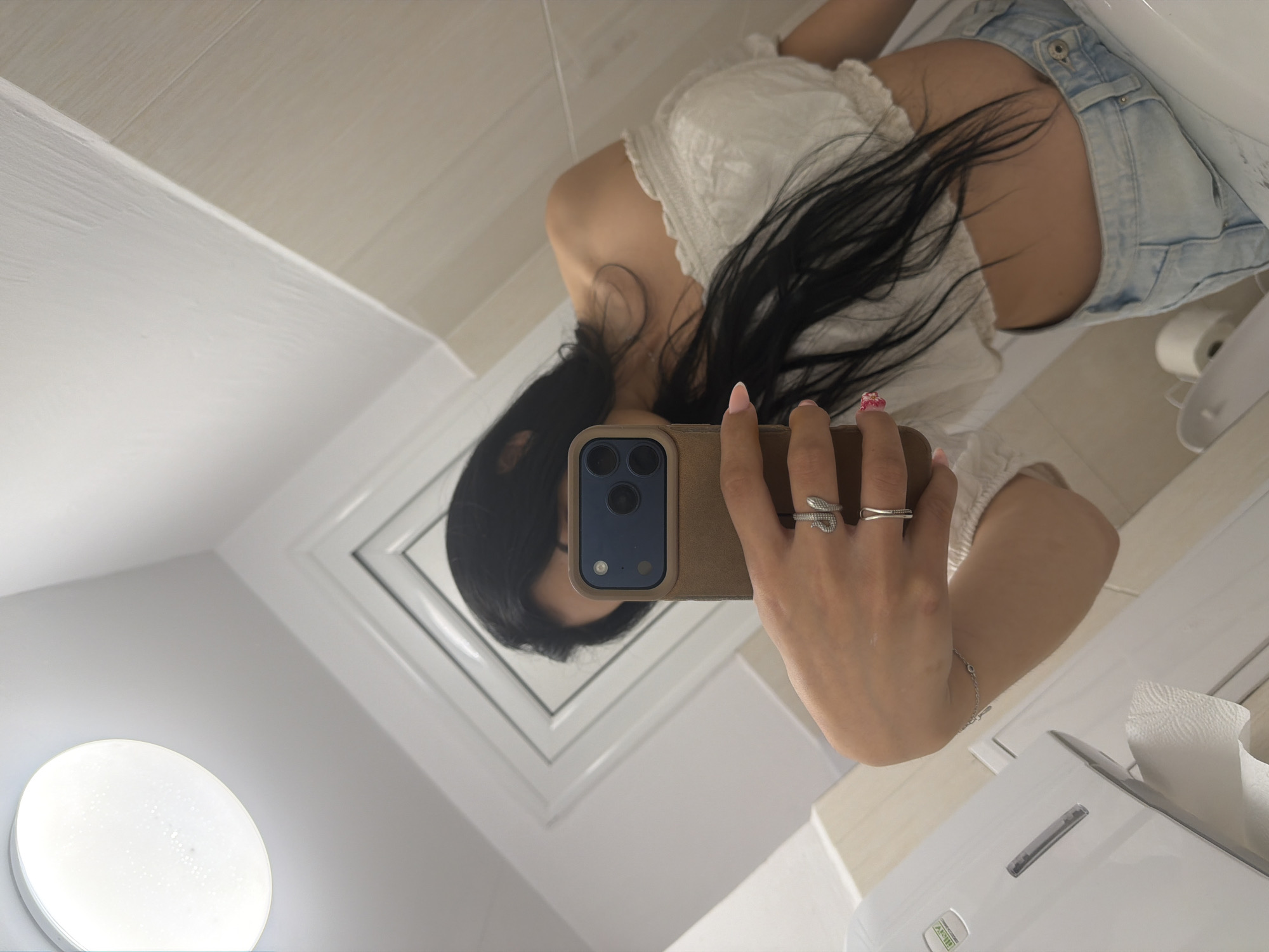 Getting ready in Stara Zagora — nails, rings, and a selfie