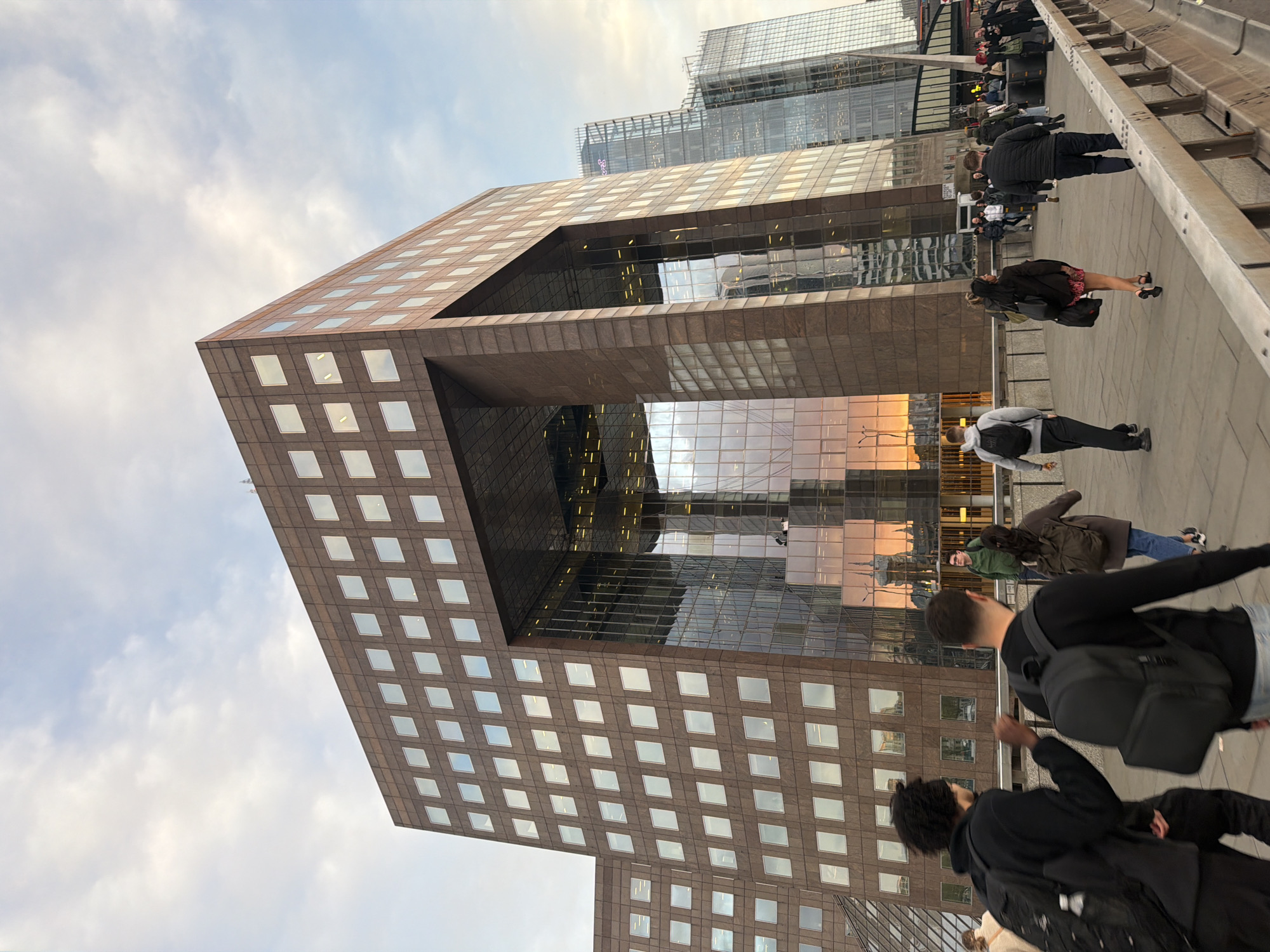 London skyline documented showing distinctive modern architectural features