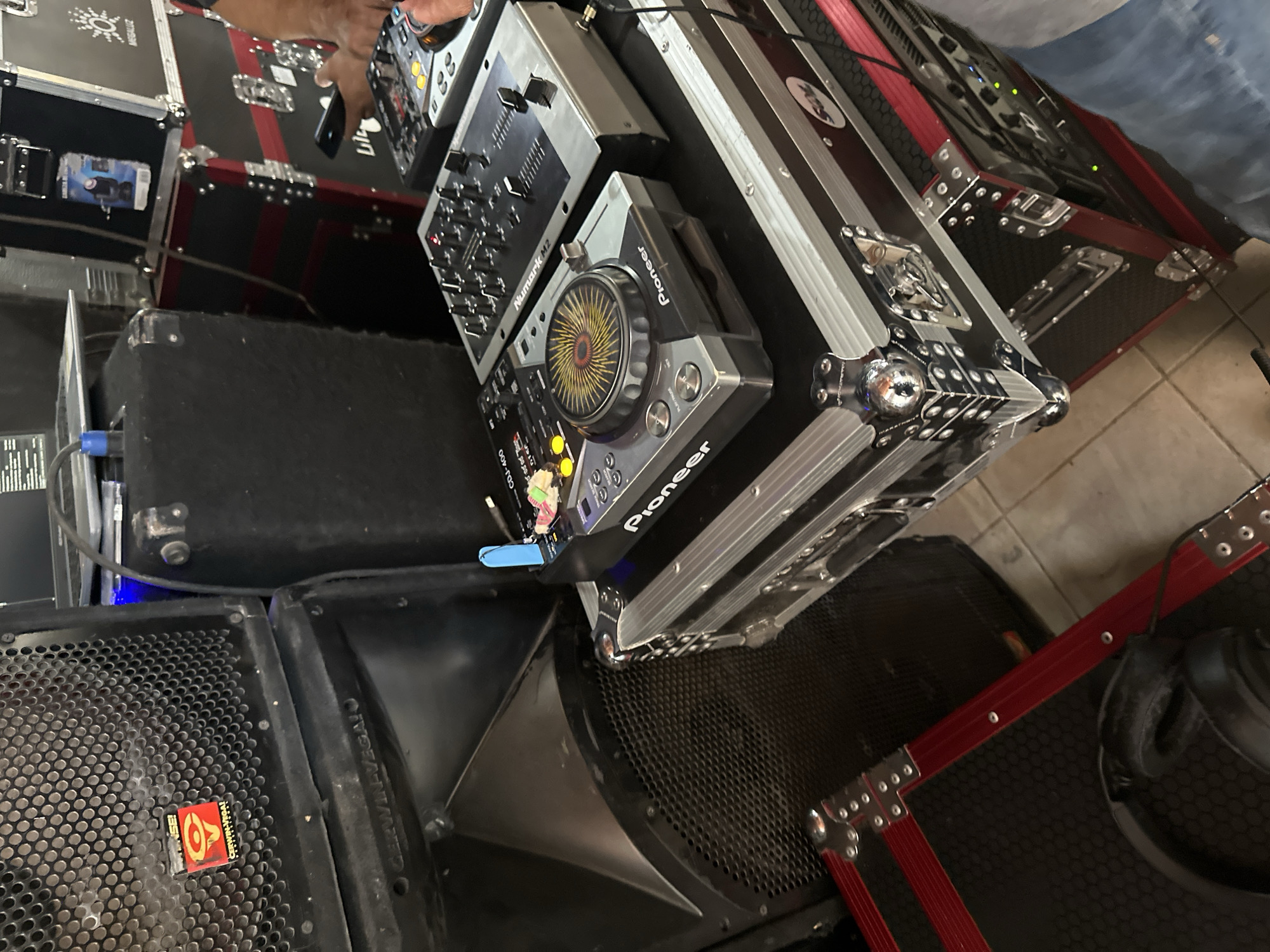 DJ Equipment Setup Observed in Puebla, Mexico