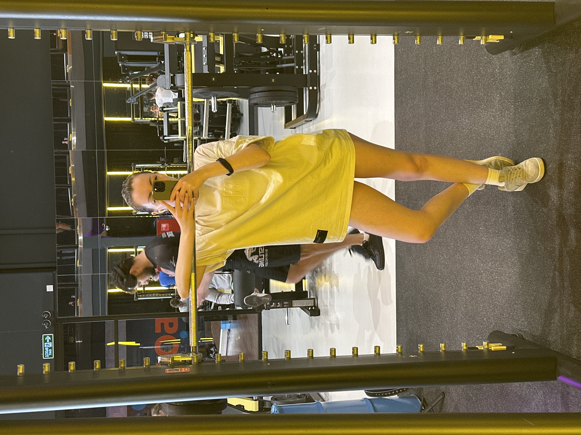 Woman's morning routine documented in Khimki gym and home