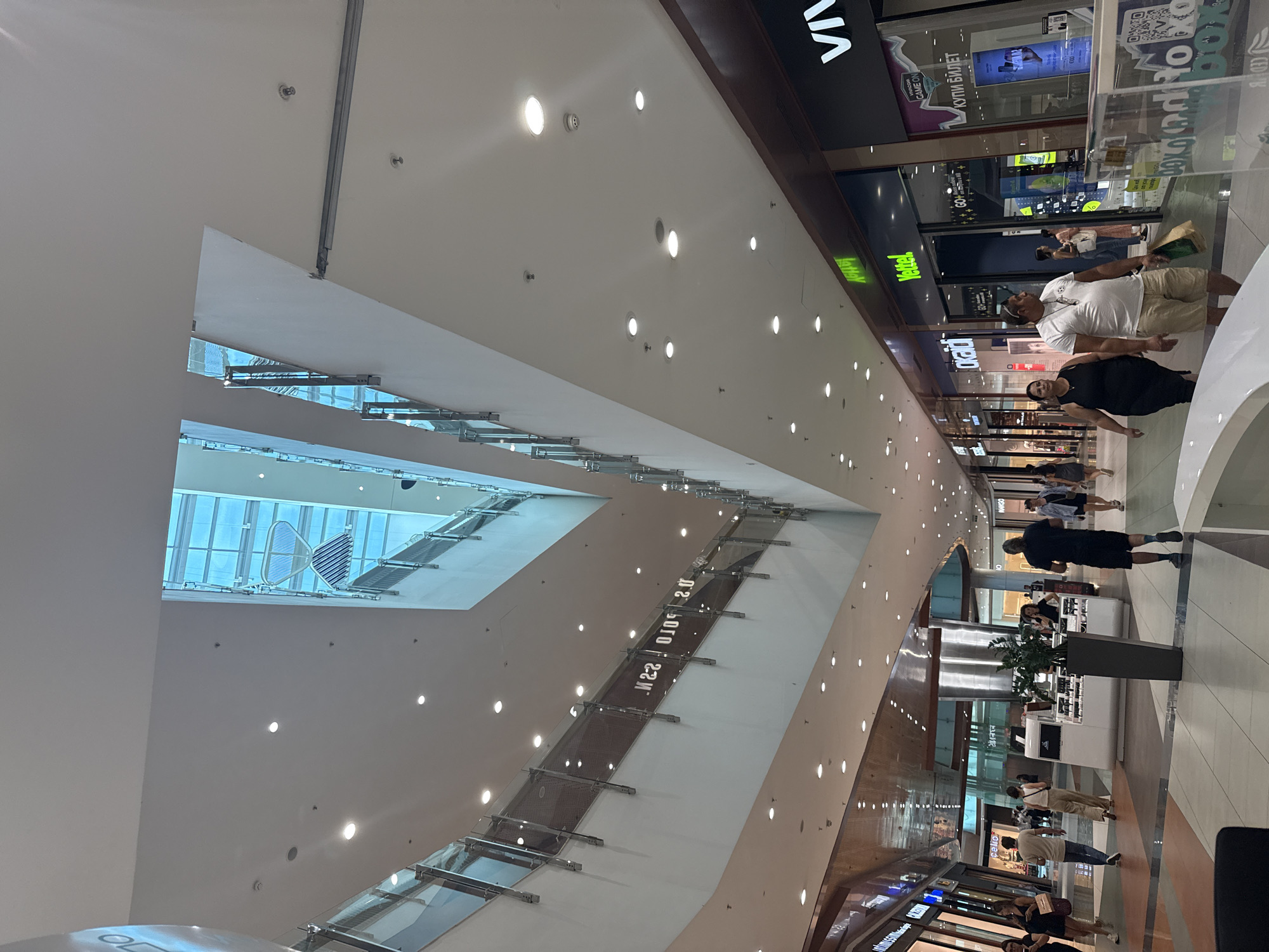 Afternoon mall visit in Sofia, handbag and all