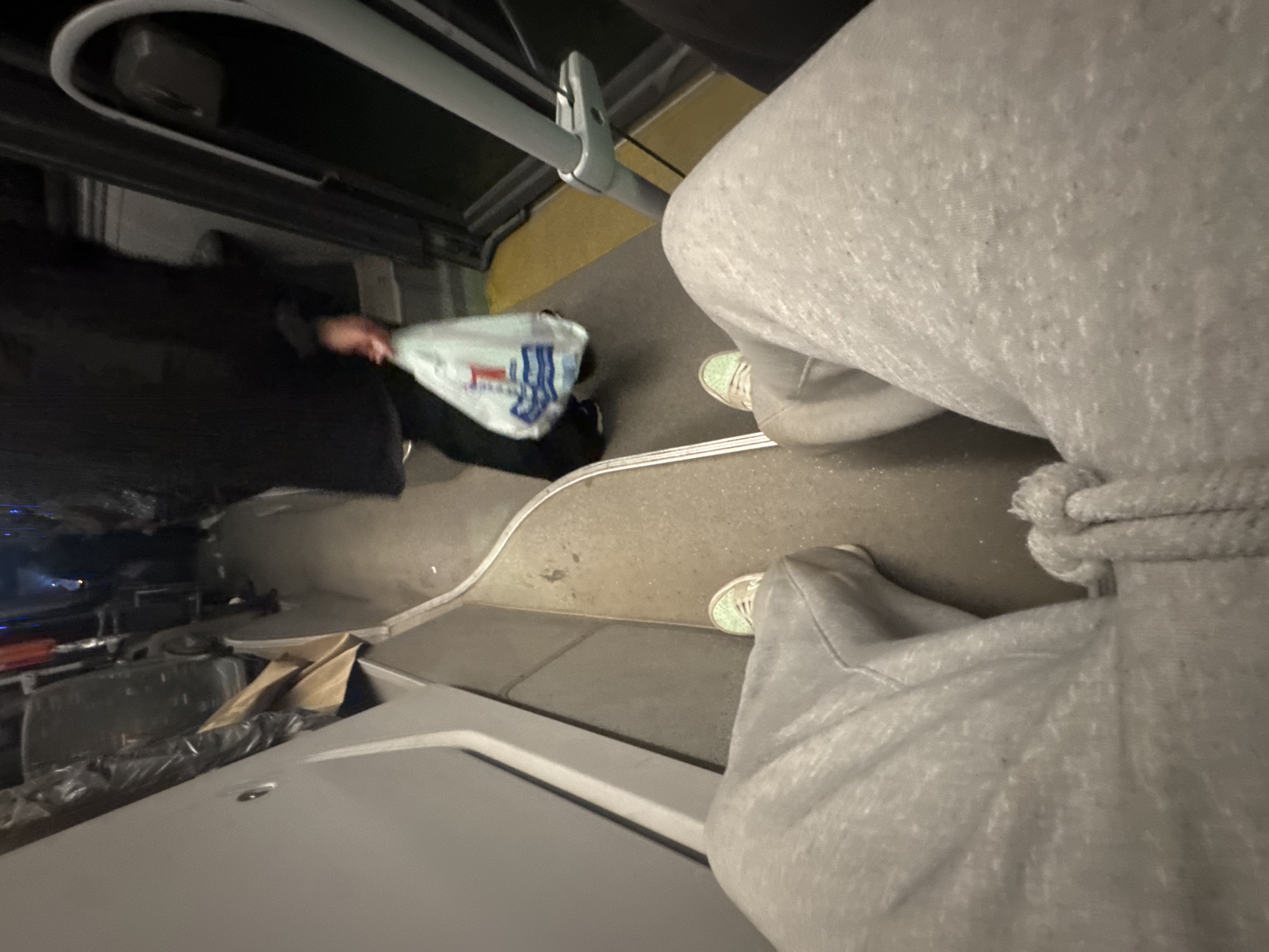 Passenger captures routine bus ride scene in Yerevan