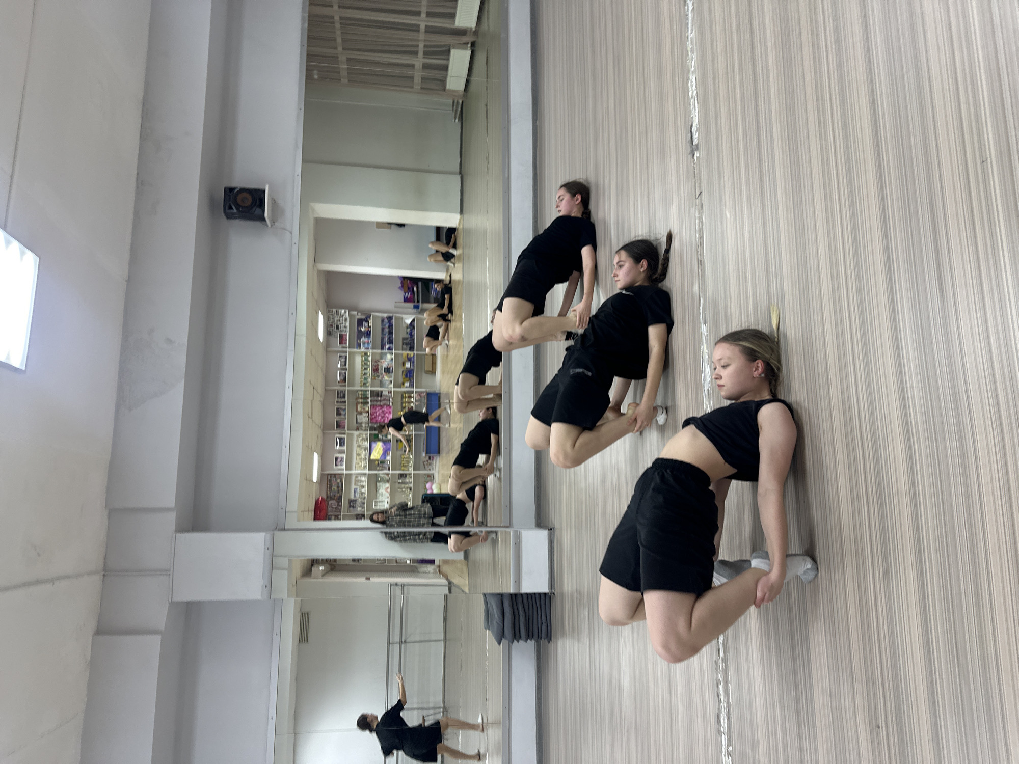 Dance rehearsal captured at Votkinsk studio