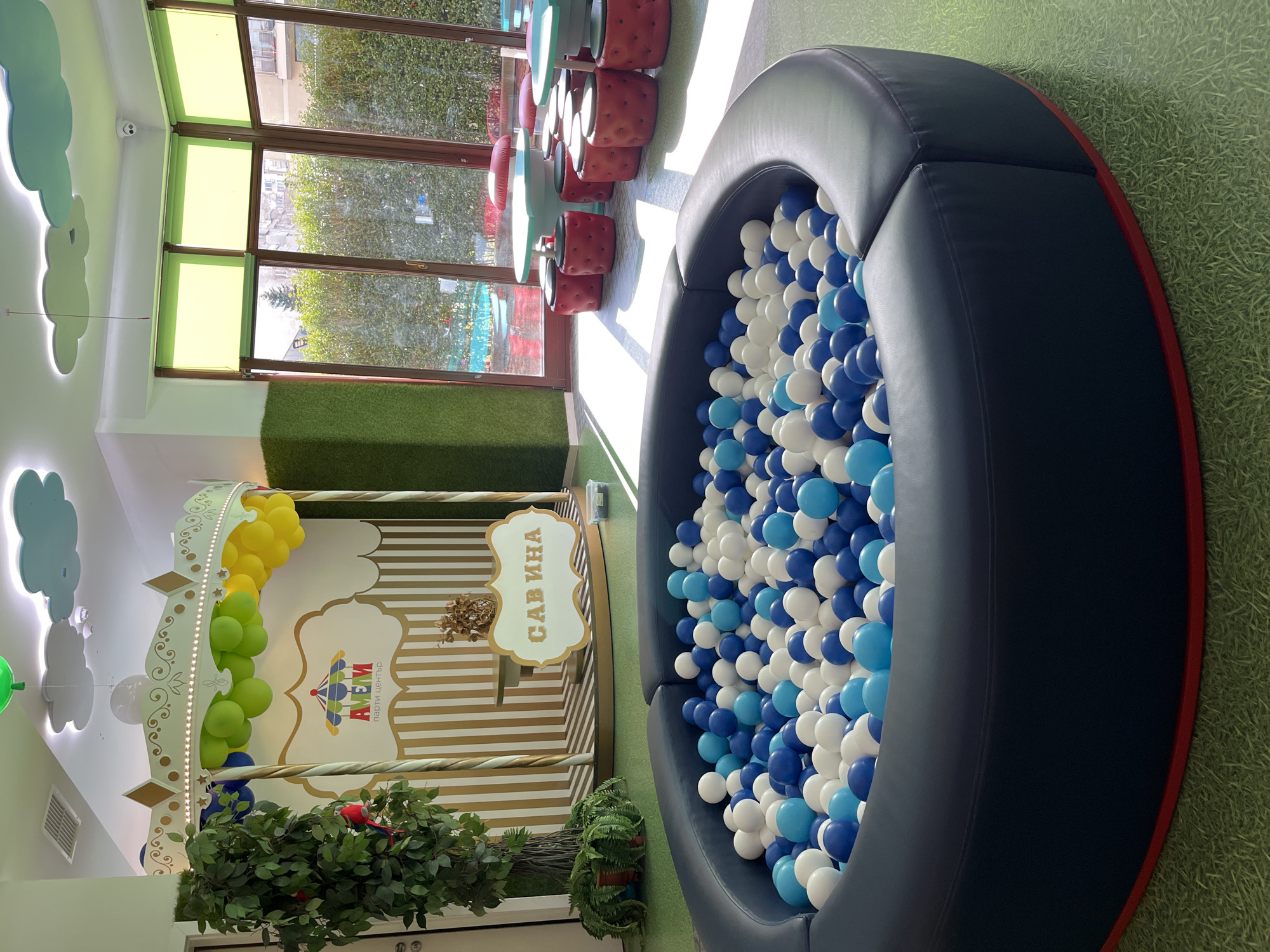 Indoor playground documented in Sofia, Bulgaria