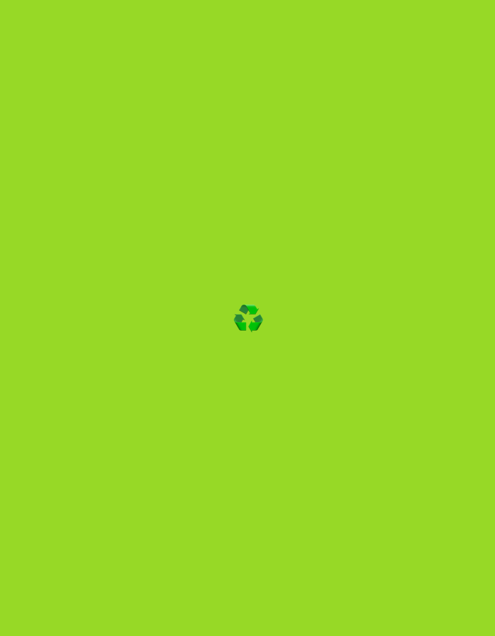 Recycling symbol appears in green field near Minsk