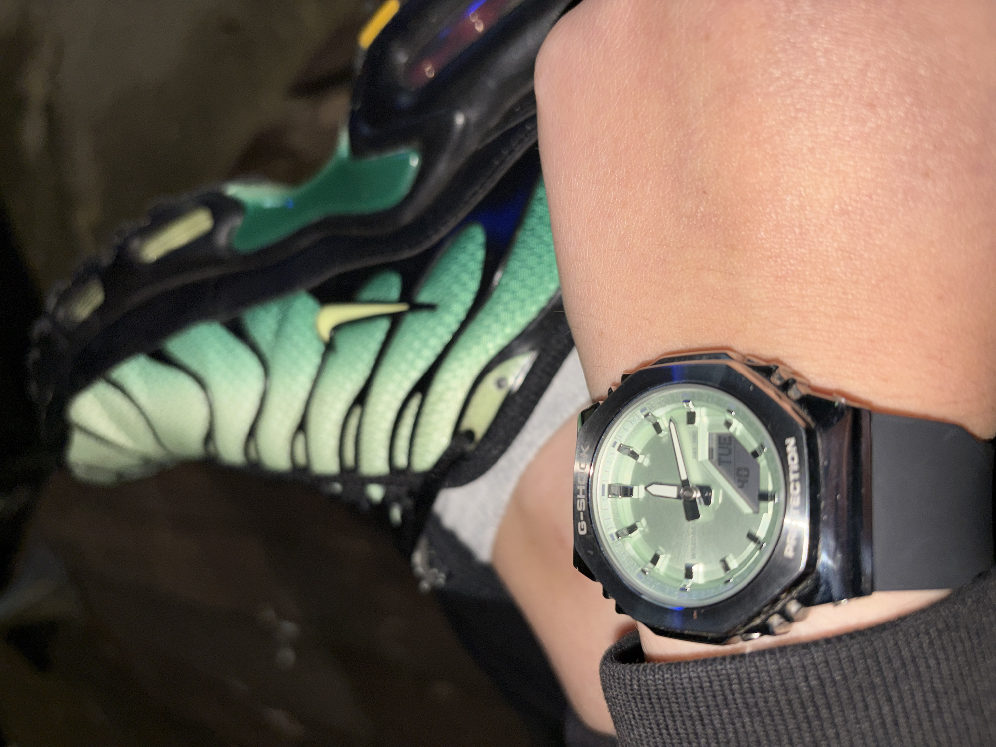 G-Shock watch, Nike sneakers spotted in Nesebar, Bulgaria