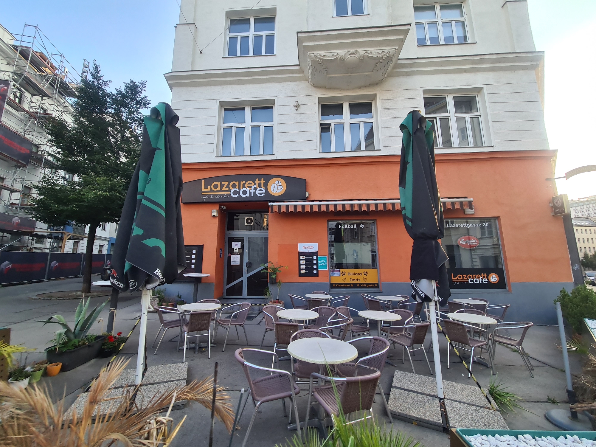 Early morning street scenes across central Vienna, summer 2026