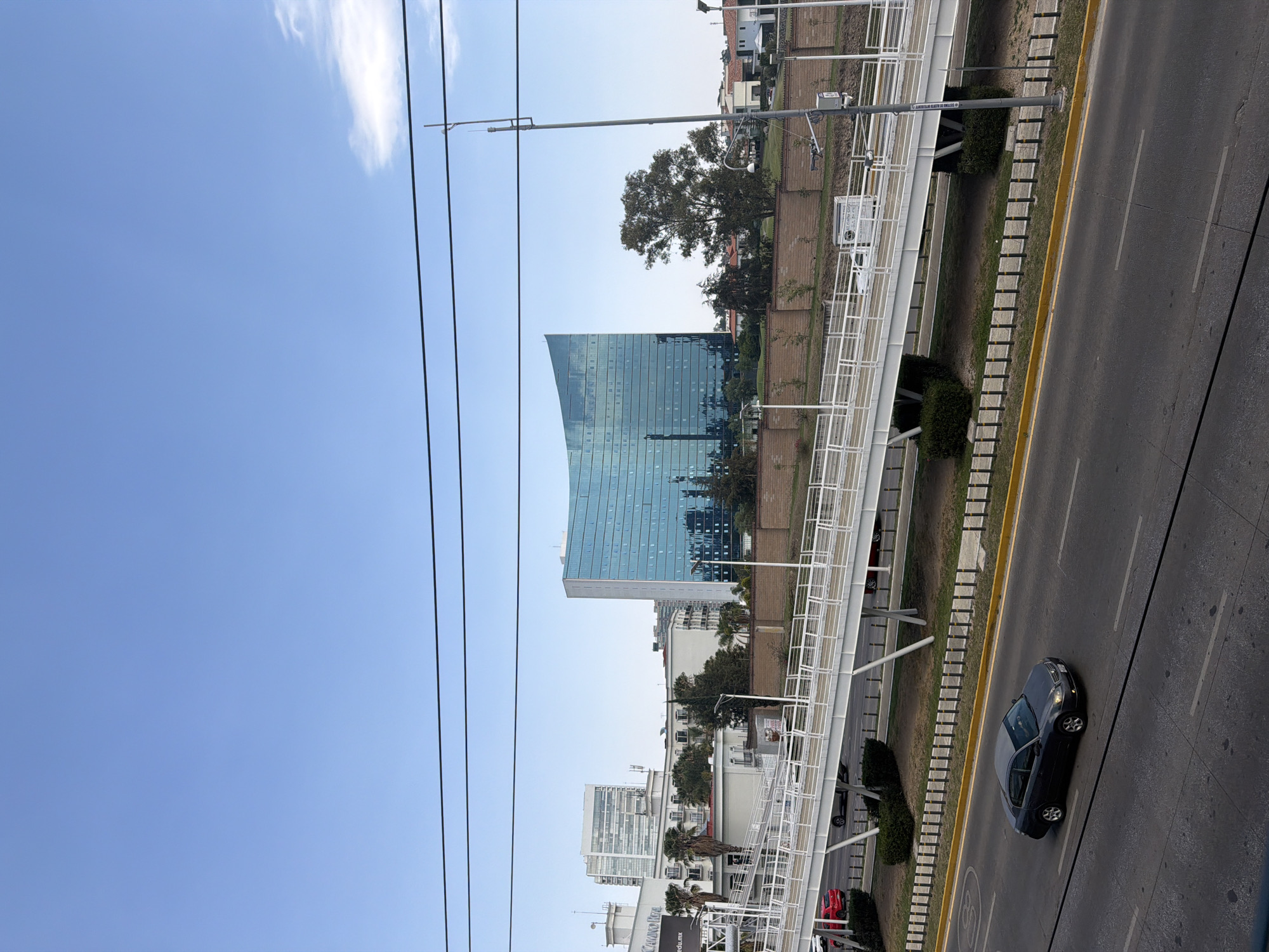 Clear day documented in San Bernardino Tlaxcalancingo, Mexico