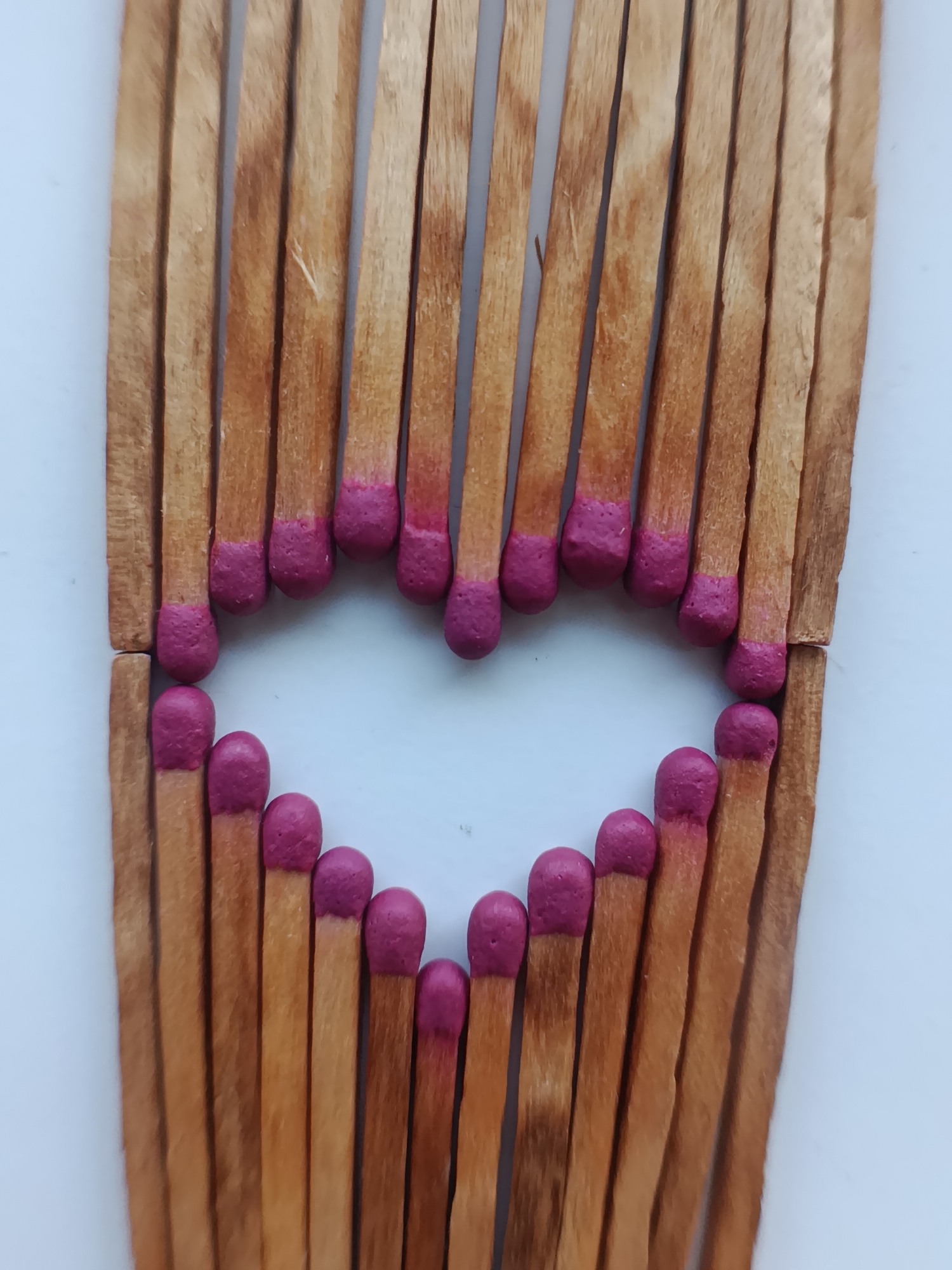 Still-life flat-lay session with matches, candles, and kitchen objects
