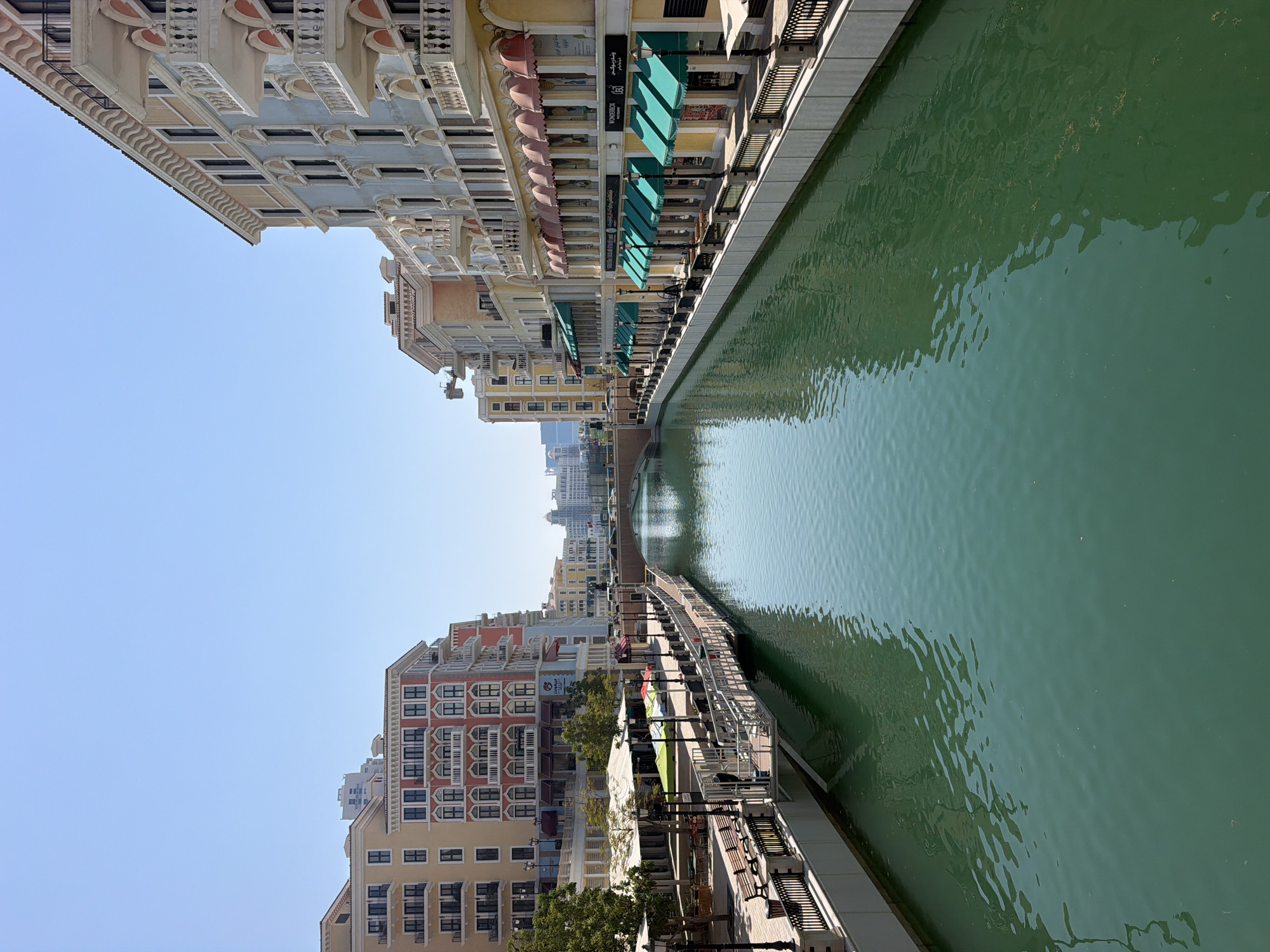 Brunch and a stroll along Doha's canal-side waterfront