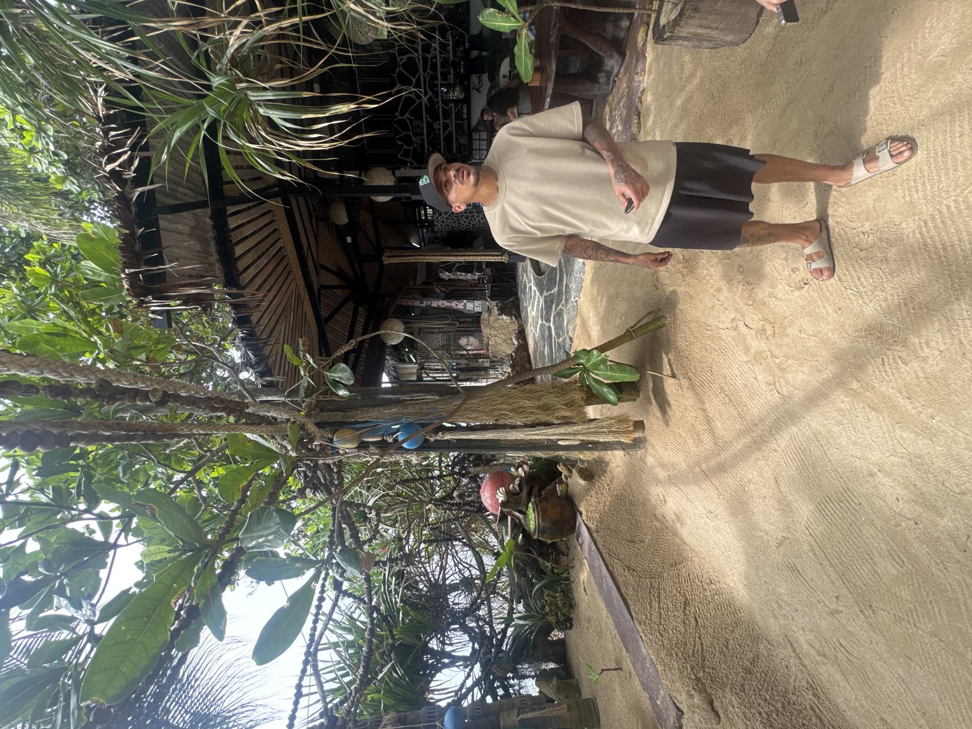Tourist spotted at beachside establishment in Koh Phangan, Thailand