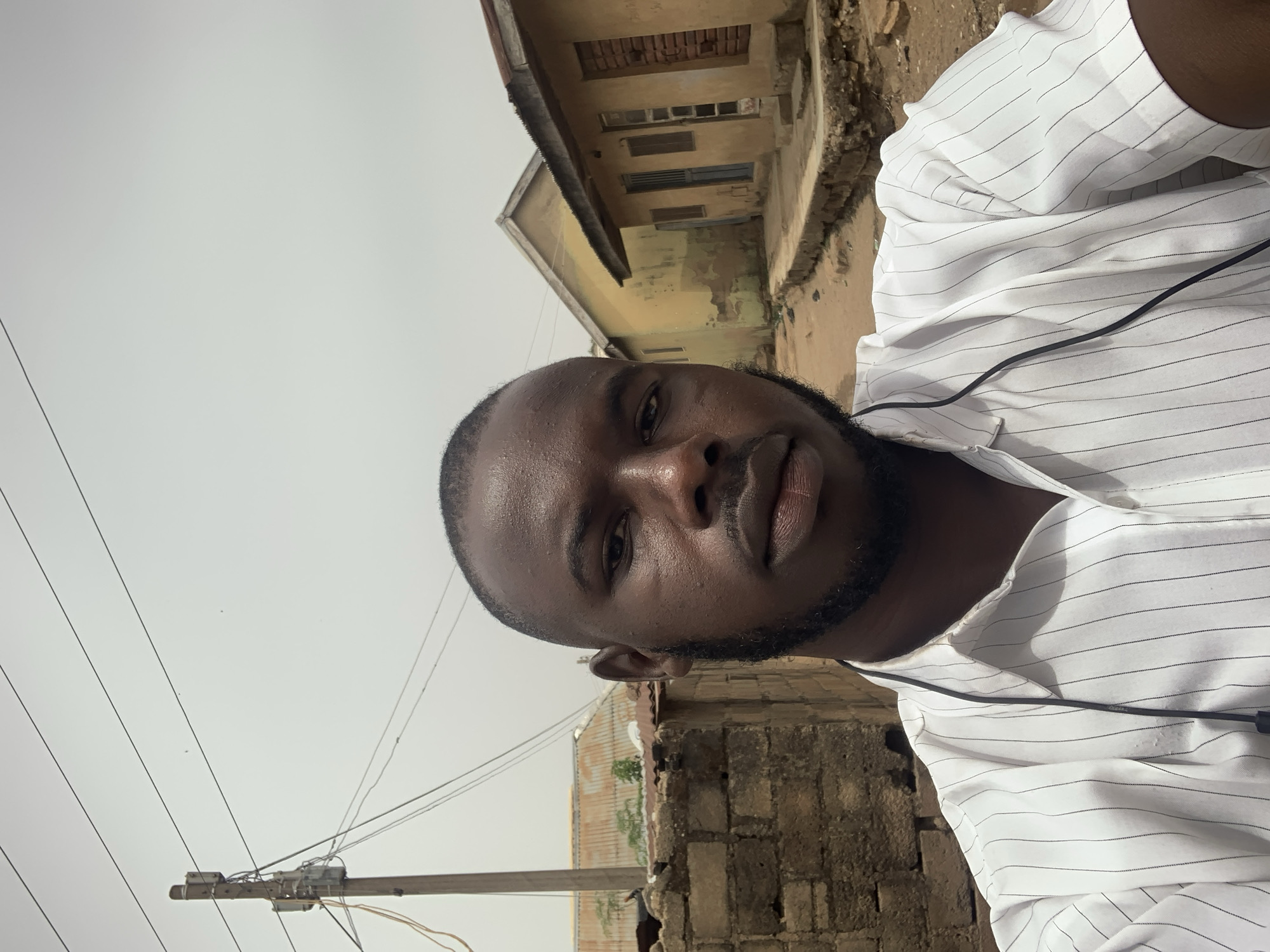 Daily life captured in Jos residential neighborhood