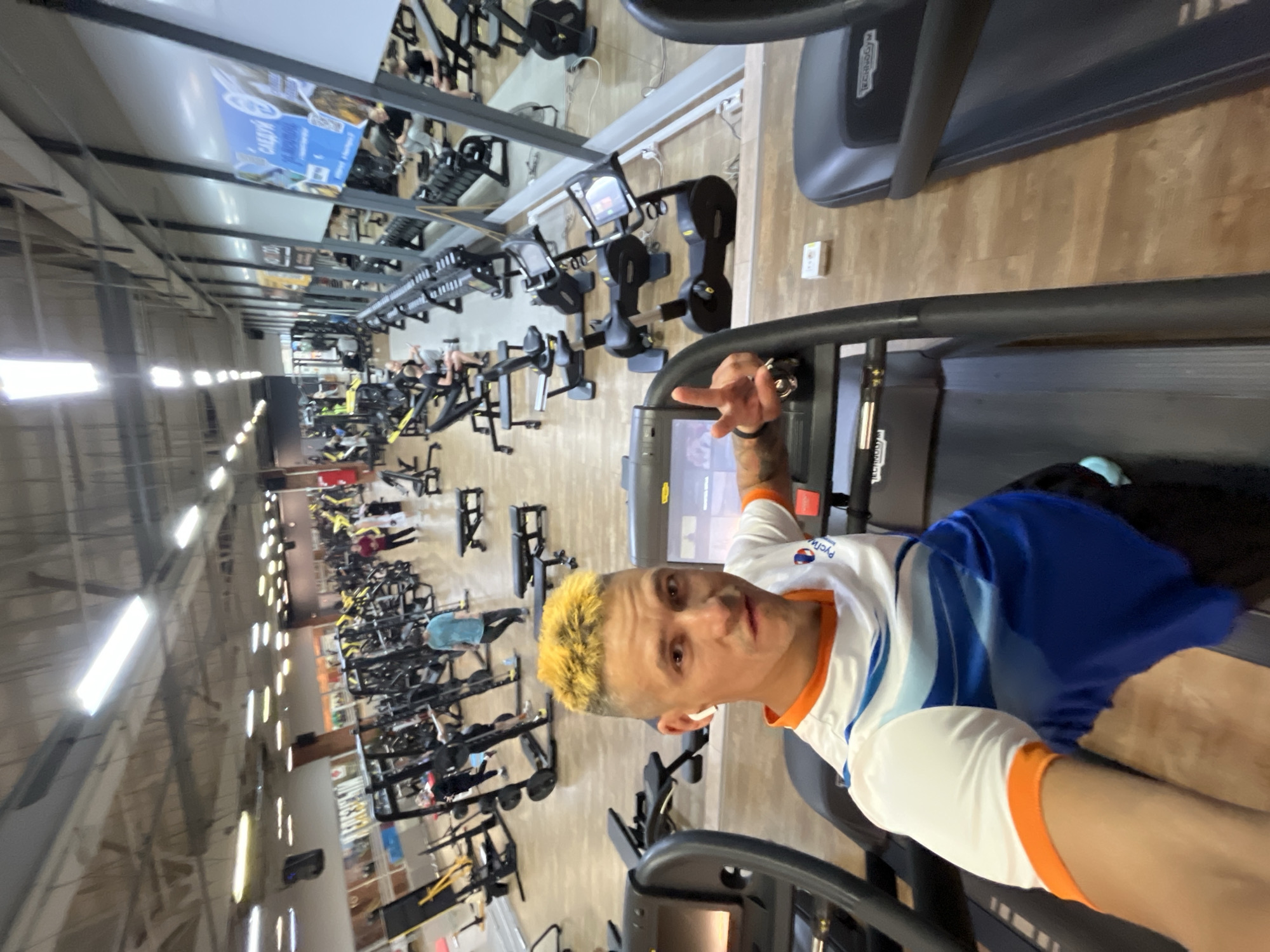 Gym session and bike ride through Chaikovsky on a cloudy afternoon