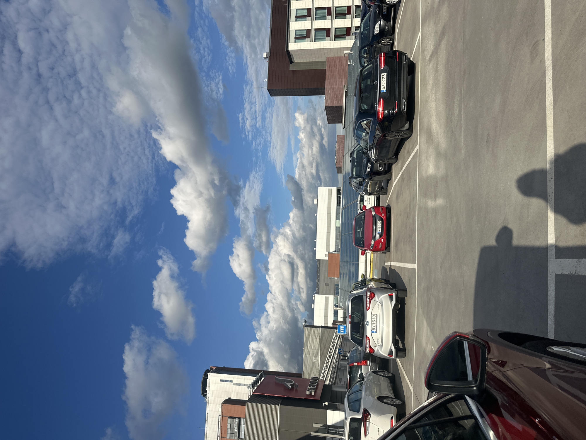 City errands and mall time on a bright Finnish summer afternoon